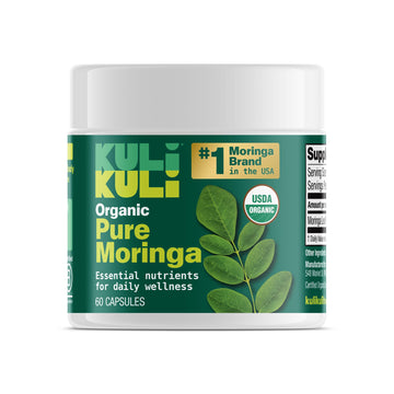 KULI KULI Organic Pure Moringa Capsules, 60 CT Kuli Kuli buy supplements canada