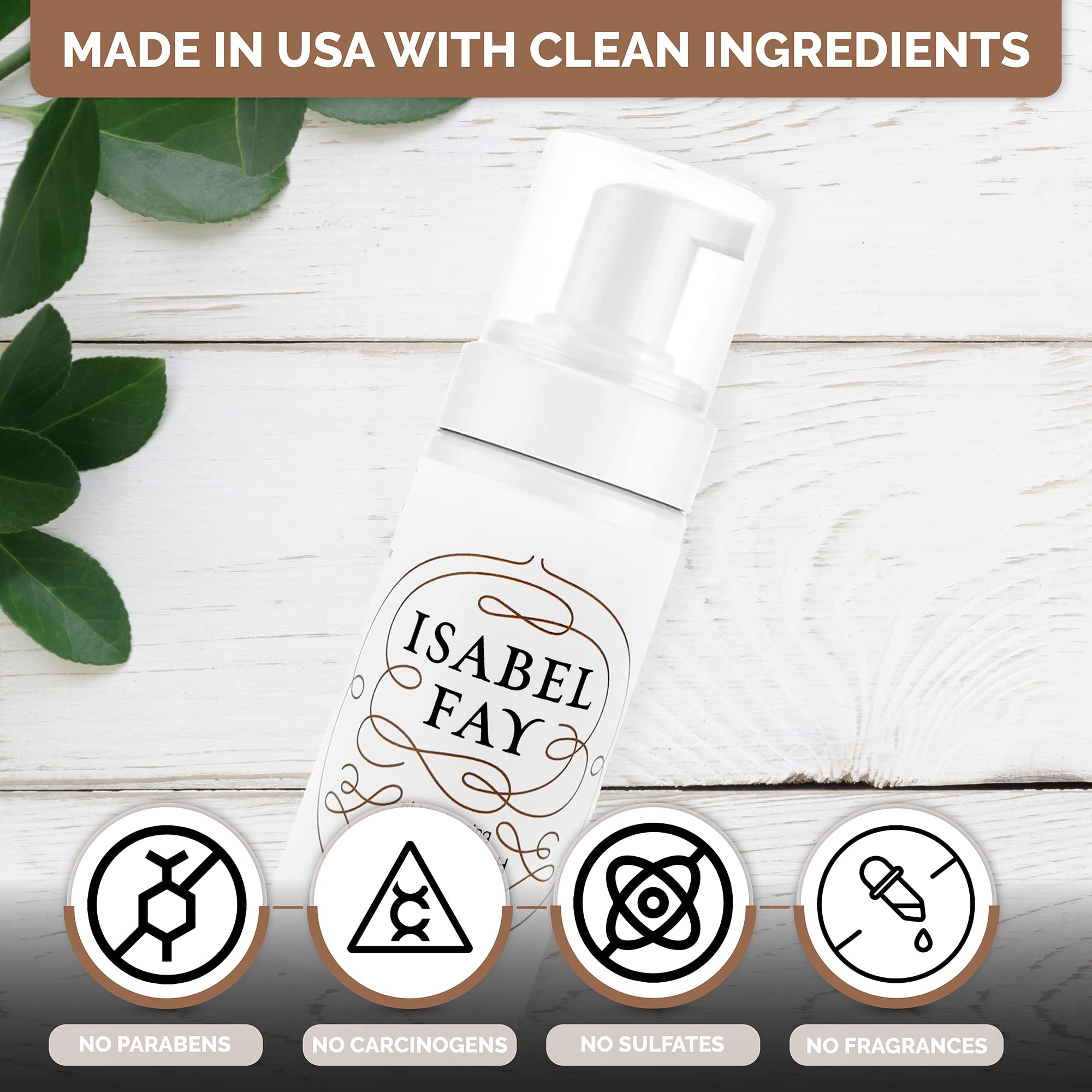 Isabel Fay ph Balanced Feminine Intimate Foam Wash gentle and safe for sensitive skin Isabel Fay buy supplements canada