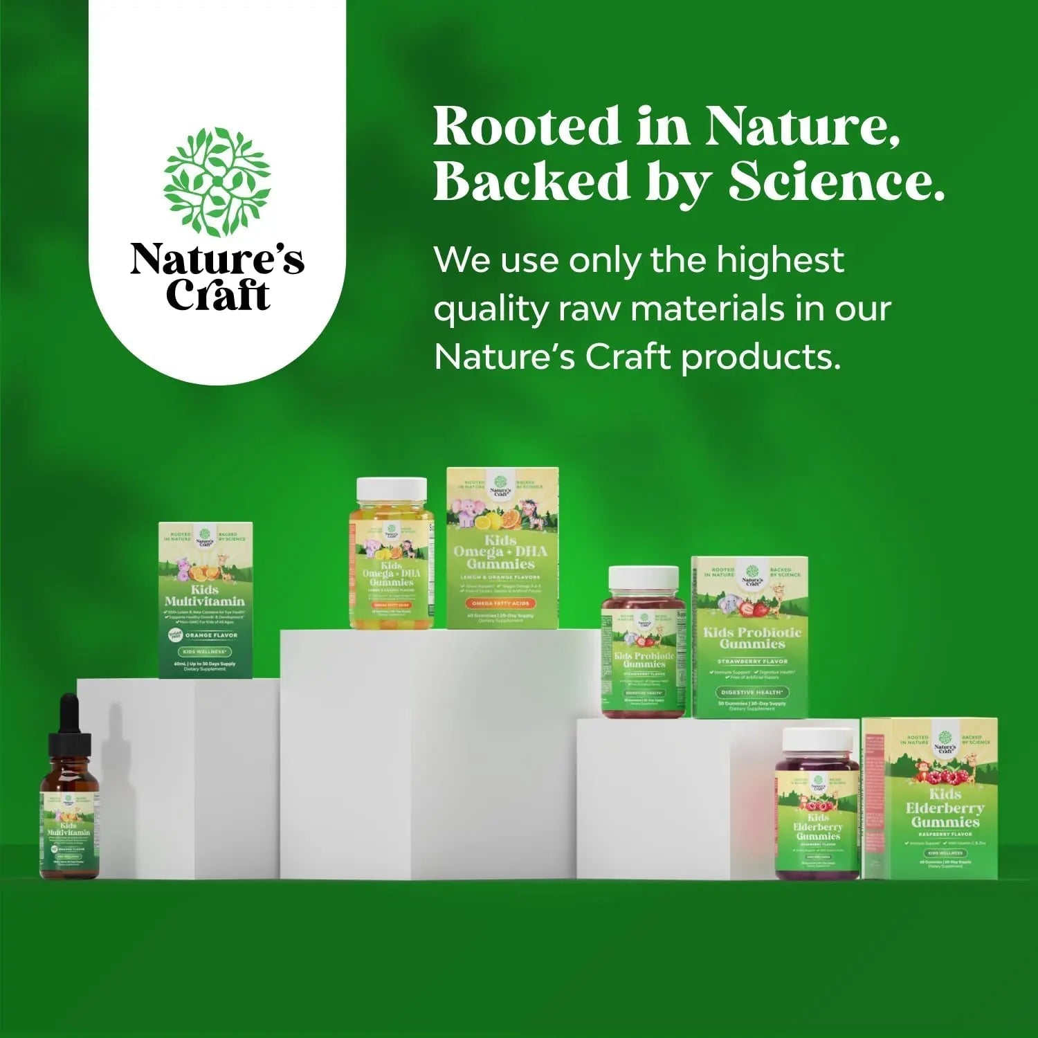 Natures Craft USDA Organic Probiotic Gummies for Kids - Vegan Non-GMO Kids Probiotic Gummy Vitamin for Immunity and Digestive Health Natures Craft buy supplements canada