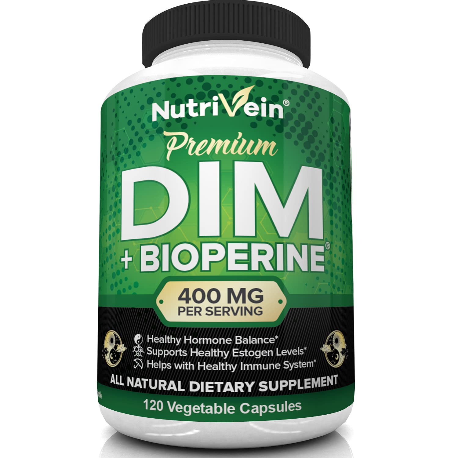Nutrivein DIM Supplement 400mg Diindolylmethane Plus Bioperine - Maintain Hormone Nutrivein buy supplements canada