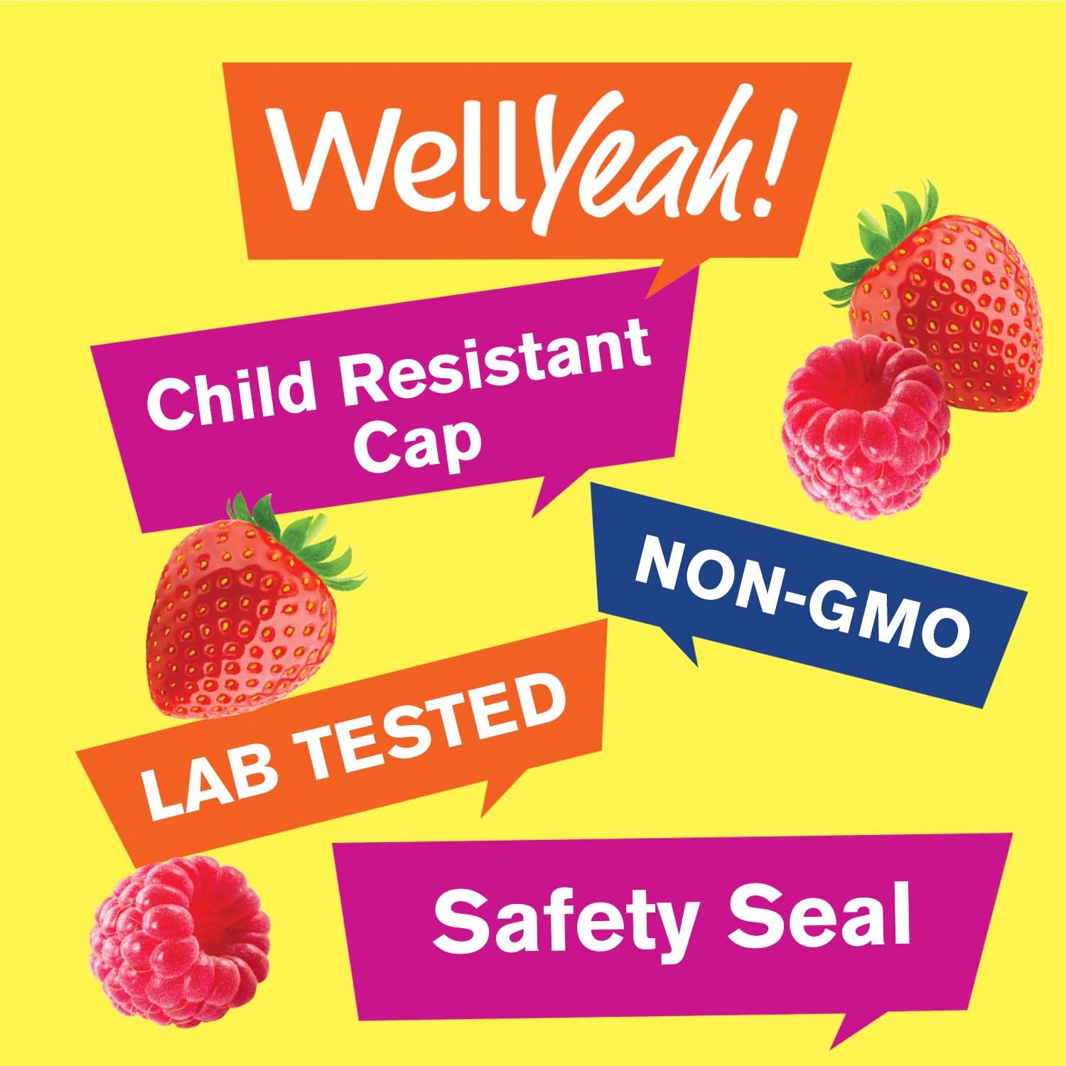 WellYeah Probiotics for Women Gummies - 10 Billion CFU - for Digestive Support, Gut Health, and Feminine Health Support - Natural Sourced Flavors - Vegan WellYeah buy supplements canada