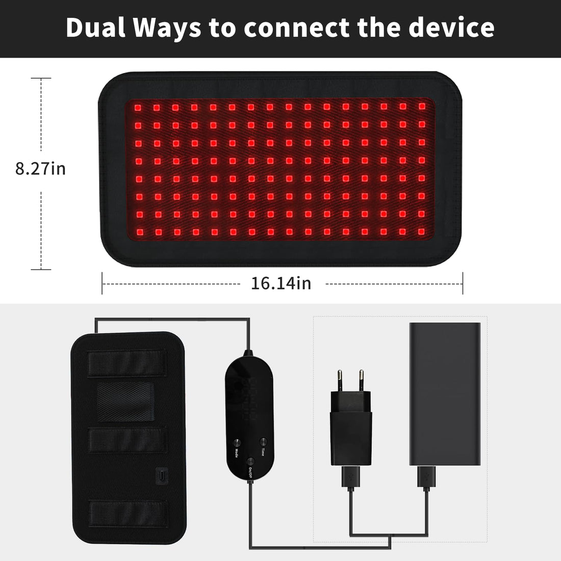 Red Light Therapy Belt, Infrared Light Therapy Wrap, 384PCS Red Light &Infrared Light HaSoCare buy supplements canada