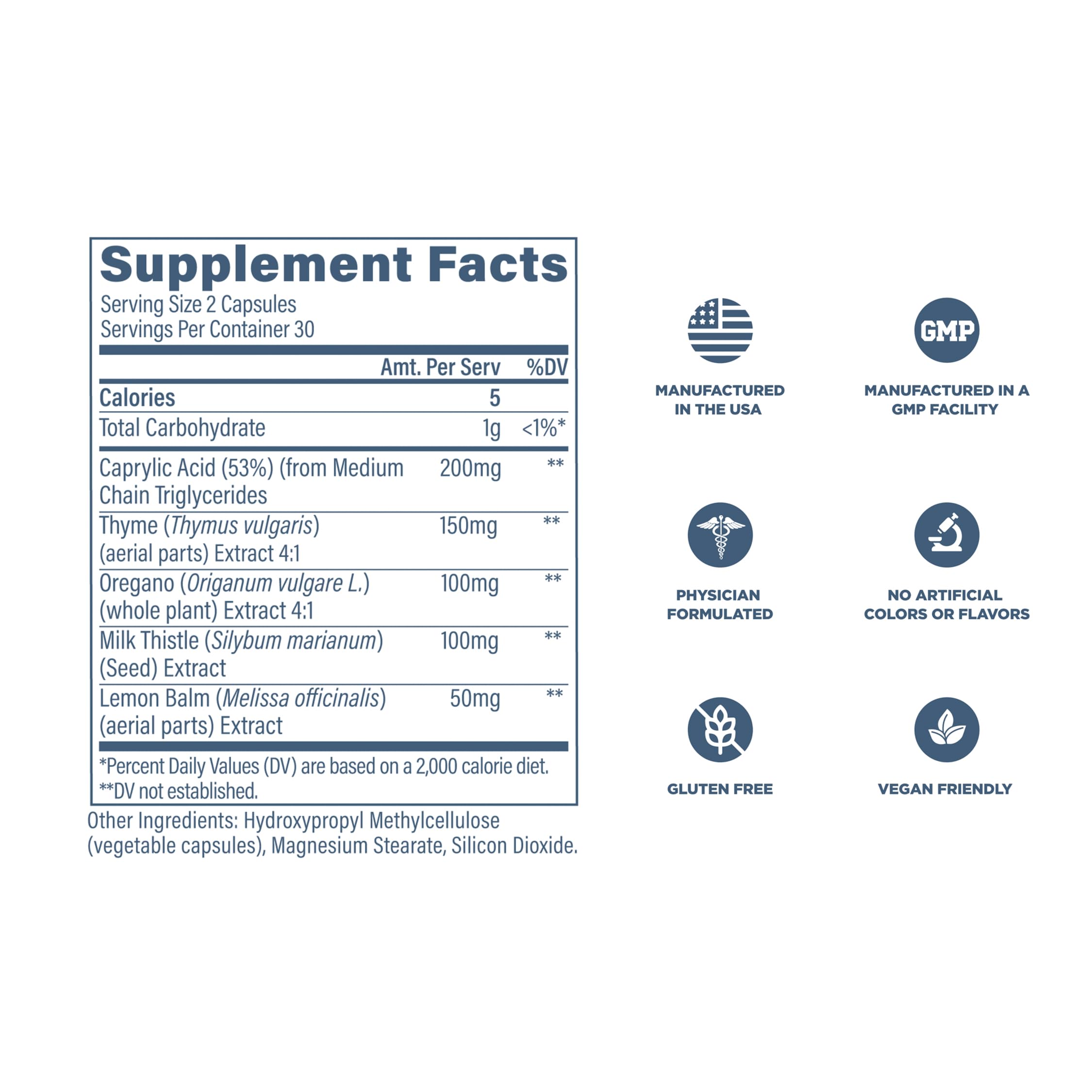Revive MD Gut Health Supplements for Men & Women - Daily Gut Repair & Digestive Health Support Formula with Thyme, Oregano & Milk Thistle Revive buy supplements canada