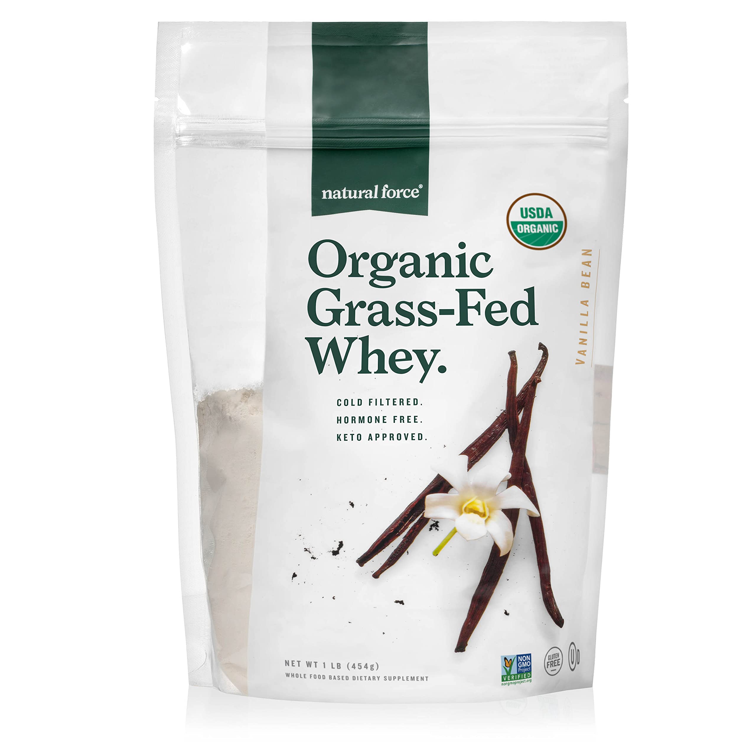 Natural Force Grass Fed Organic Whey Protein Powder – Non GMO Verified, Humane Natural Force buy supplements canada