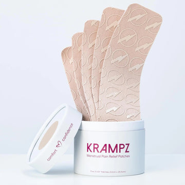 Krampz Menstrual Pain Relief Patches, Period Wellness, and Discomfort Support for Women, Style 118 Krampz buy supplements canada