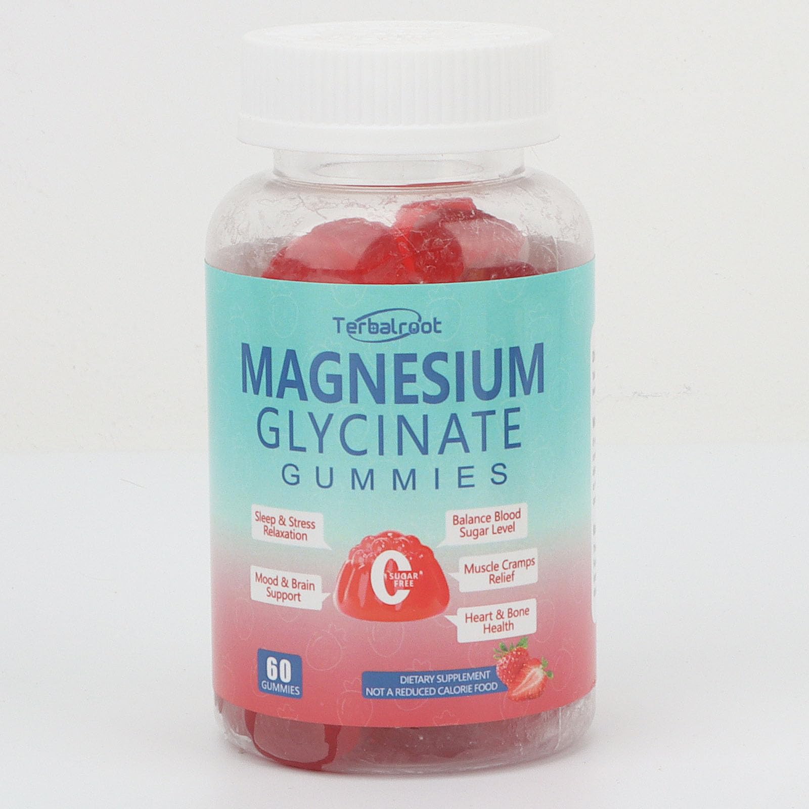 Magnesium Glycinate Gummies 400mg, Sleep & Relaxation Support, Sugar Free Vegan Magnesium Gummies for Adults Magnesium Supplements for Muscle Cramps, Stress Relief, Calm Mood,High Absorption, 60 Count Terbalroot buy supplements canada