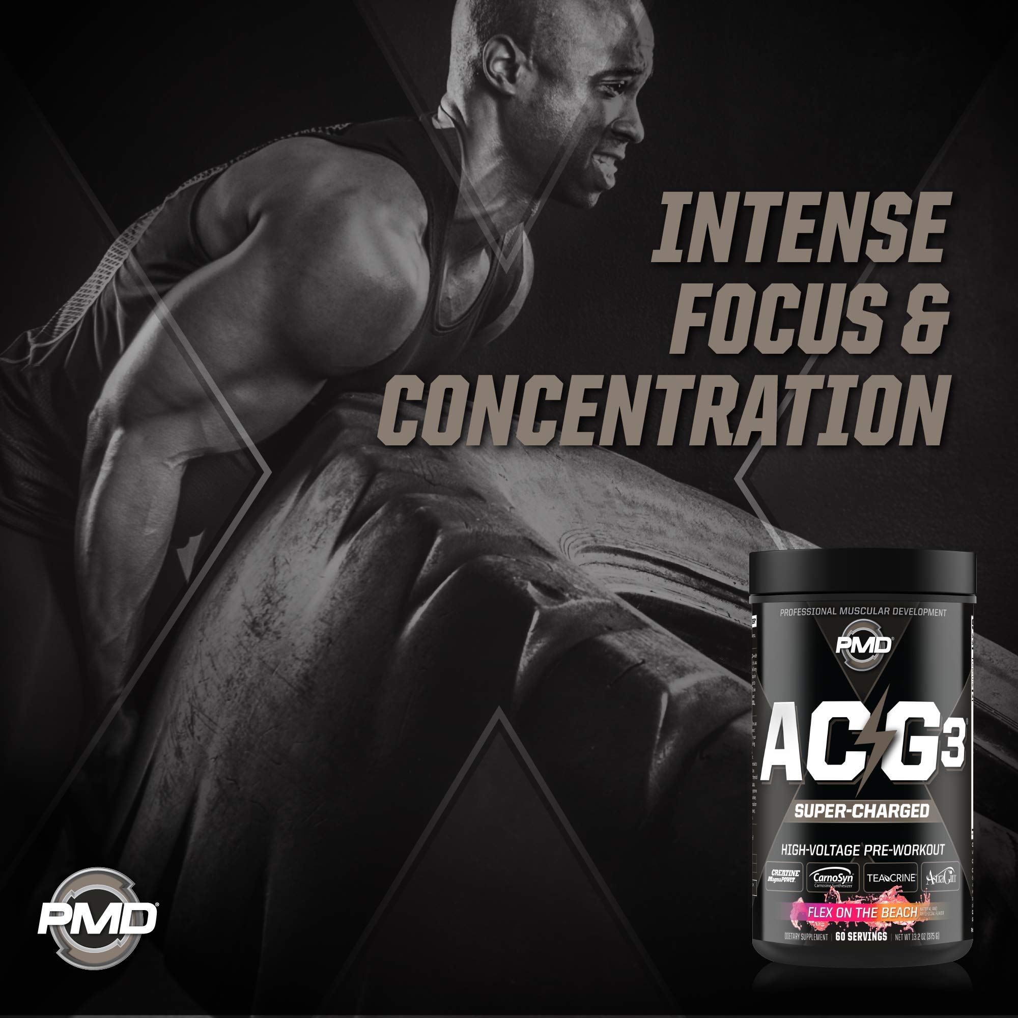 PMD Sports ACG3 Supercharged - Pre Workout - Powerful Strength, High Energy, Maximize PMD buy supplements canada