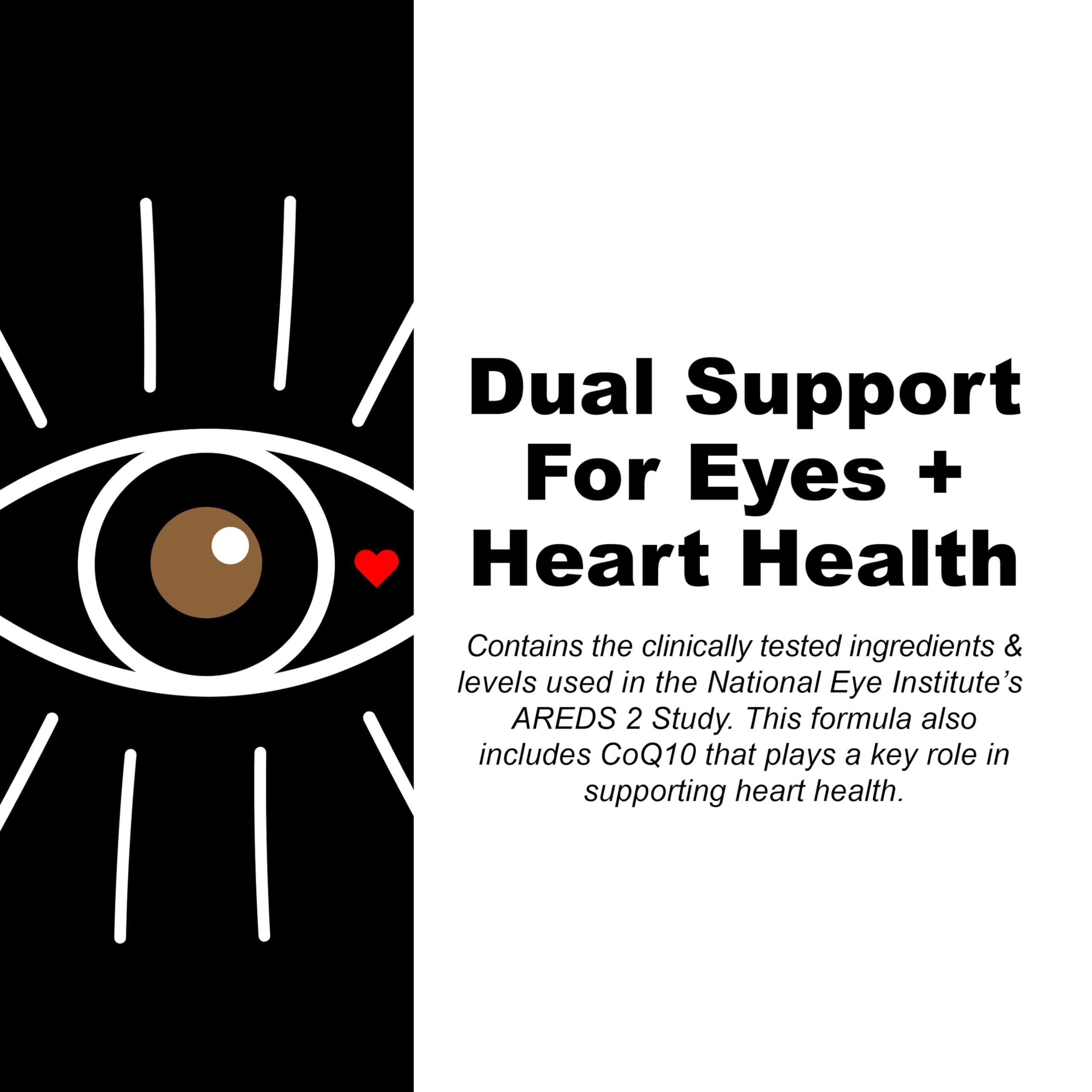 Generic4ME AREDS 2 SoftGels, 100 mg CoQ10 for Heart Health, 500 mg Vitamin C, 400 IU Vitamin E, 10 mg Lutein, 2 mg Zeaxanthin, 80 mg Zinc, 2 mg Copper - Supports Eye Health - 100 Mini SoftGels Generic4ME buy supplements canada