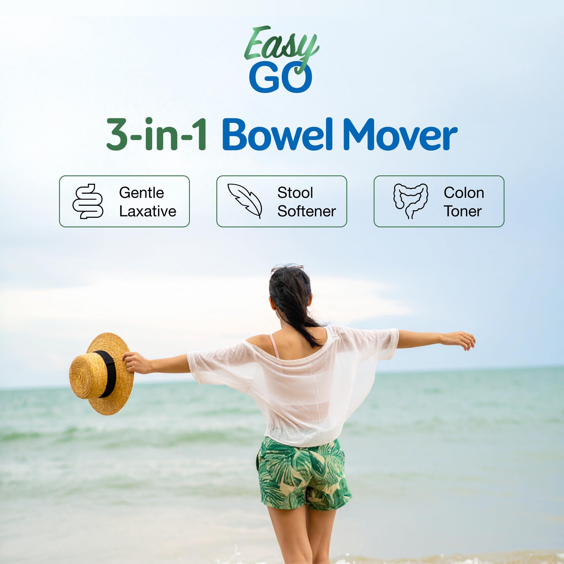 Simply Herbs Easy Go Bowel Mover - Adult Cleansing Supplement for Colon Health Support - Bowel Movement Aid - Stool Softener - Daily-Use Laxative - Plant-Based Ingredients - Vegan - 50 Count Dr. Schulze's buy supplements canada