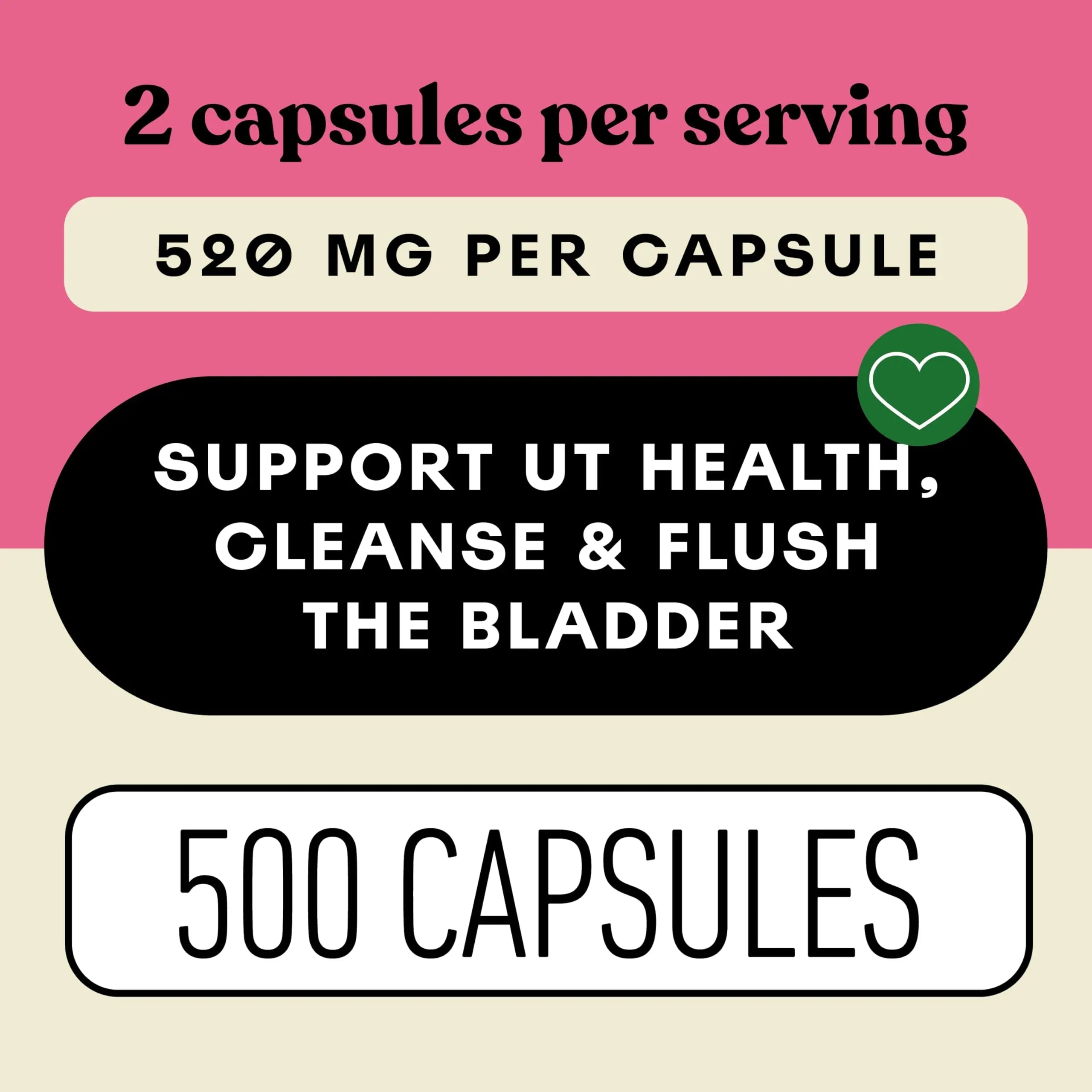 D Mannose 520mg Capsules - Organic D Mannose Supplement for UT Support, Urinary Tract Bladder Health Pills, Plant Based Formula, Vegan Non GMO, No Fillers, 500 Capsule Count Made USA Certified Kosher Complete Natural Products buy supplements canada