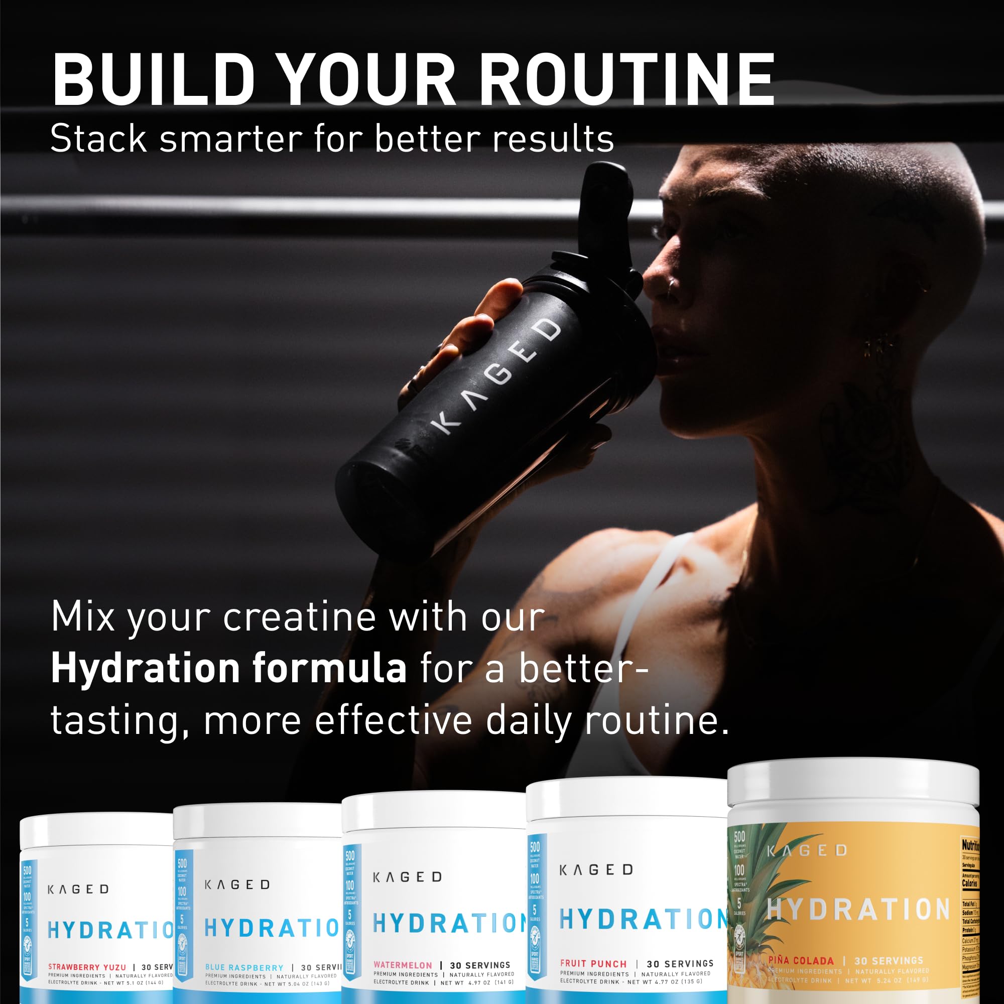 Kaged Creatine Monohydrate Micronized Powder | Unflavored | Muscle Building & Recovery | 5000 mg Per Serving | Vegan, Gluten Free, Easily Digestible Kaged buy supplements canada