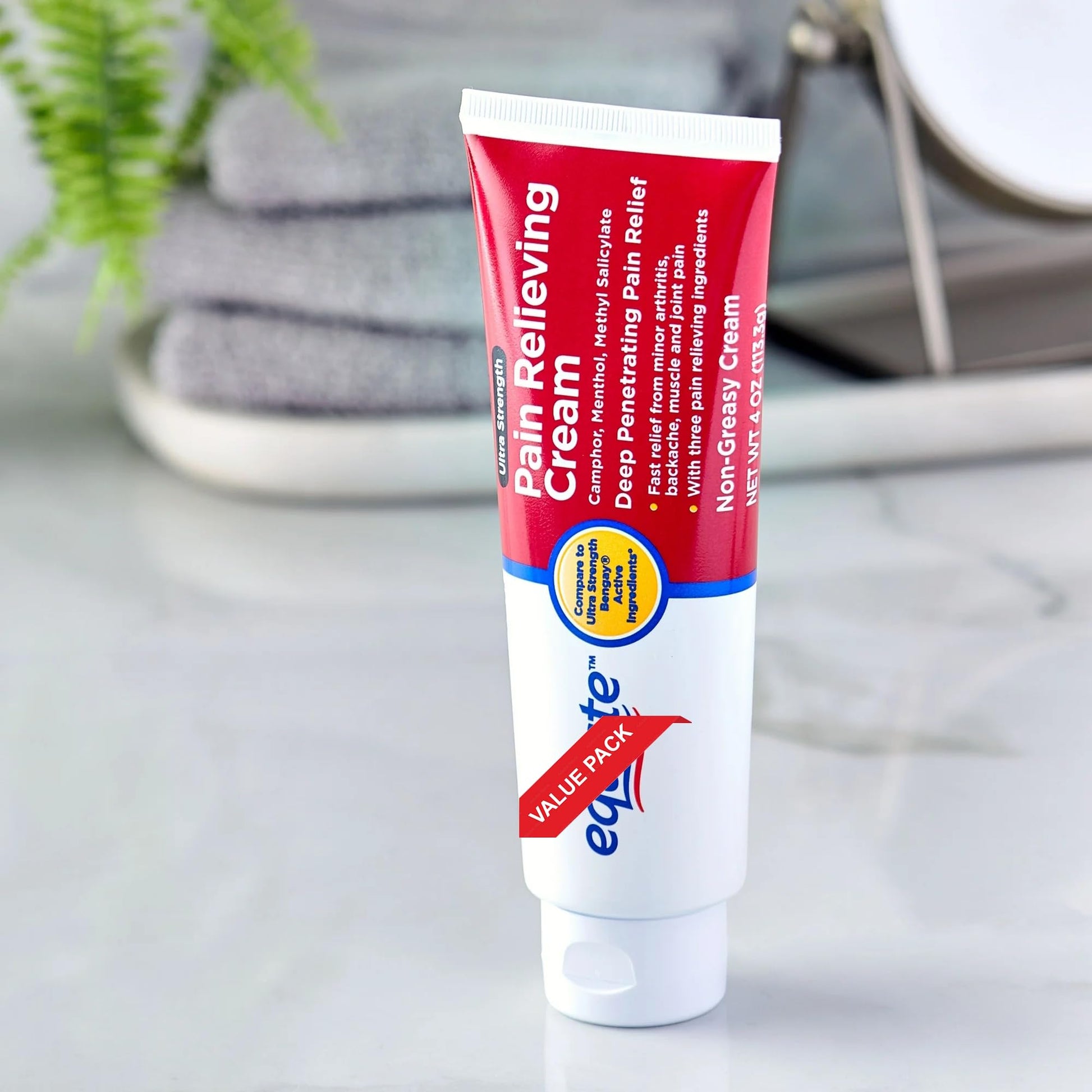 Equate Ultra Strength Pain Relieving Cream, Equate Ultra Strength Pain Relieving Cream Muscle Rub, 4 oz, Pack of 4 Aus Healthcare buy supplements canada