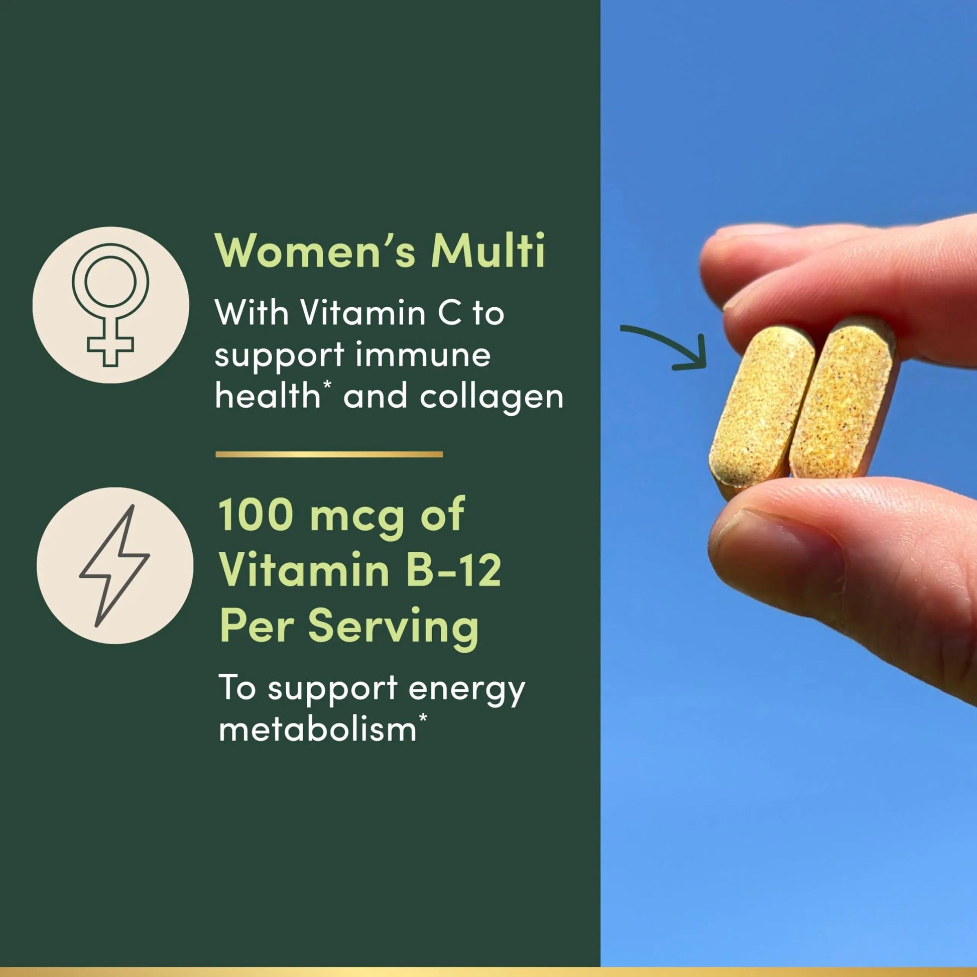 Nature's Bounty High Potency Women’s Complete Multivitamin, Daily Vitamin with Vitamin C, Supports Heart Health & Immune Function Nature's Bounty buy supplements canada