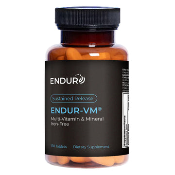 ENDUR-VM - Multivitamin Vitamin A, C, D, E, B12 & Zinc (Without Iron) SR (Sustained Release) 22 Essential Nutrients to Support Overall Wellness for Men & Postmenopausal Women - 150 Tablets Endurance Products buy supplements canada