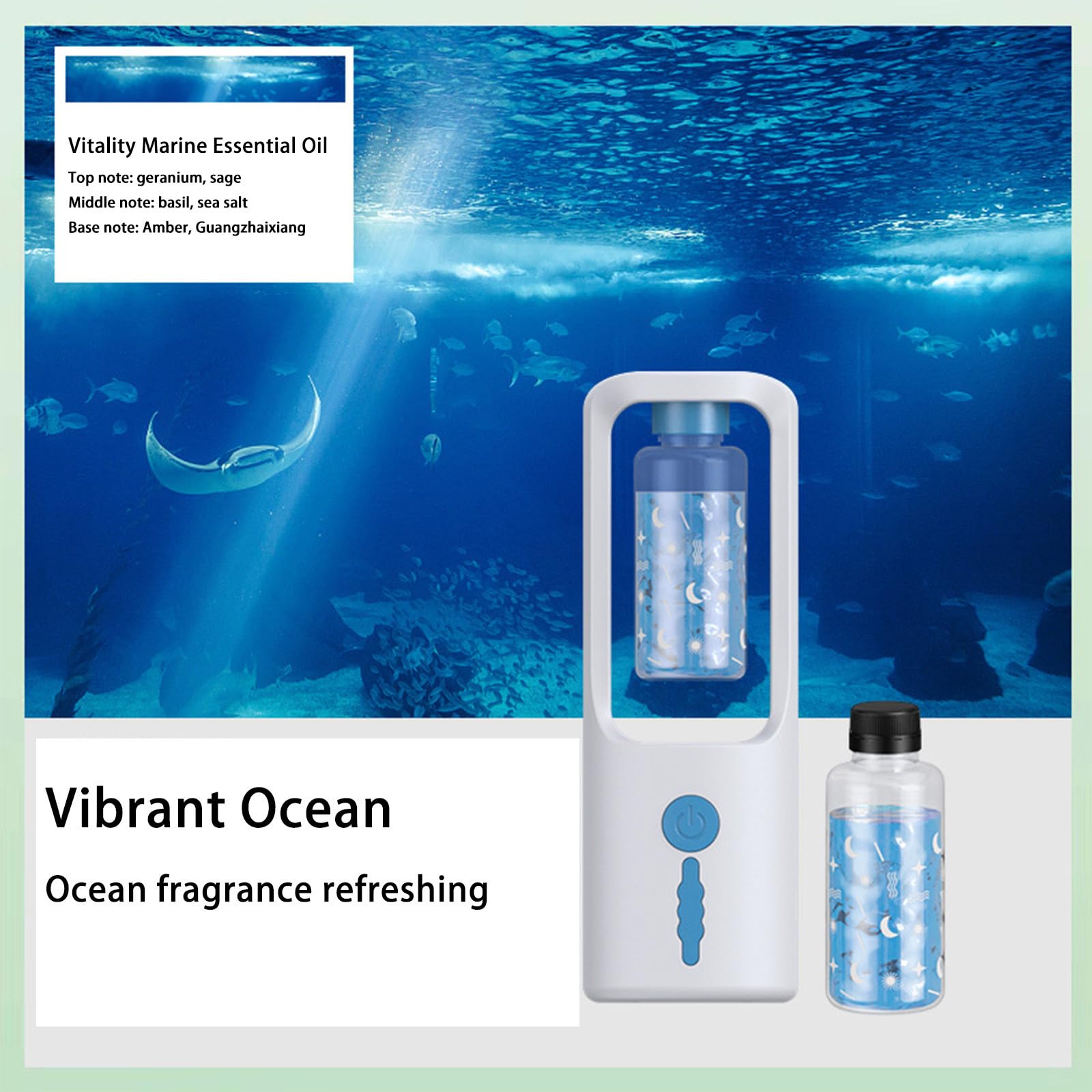 50ml Odor Removal Rotating Smog Essential Oil Diffuser, 3 Stage Timing Adjustment Incense USUPDD buy supplements canada