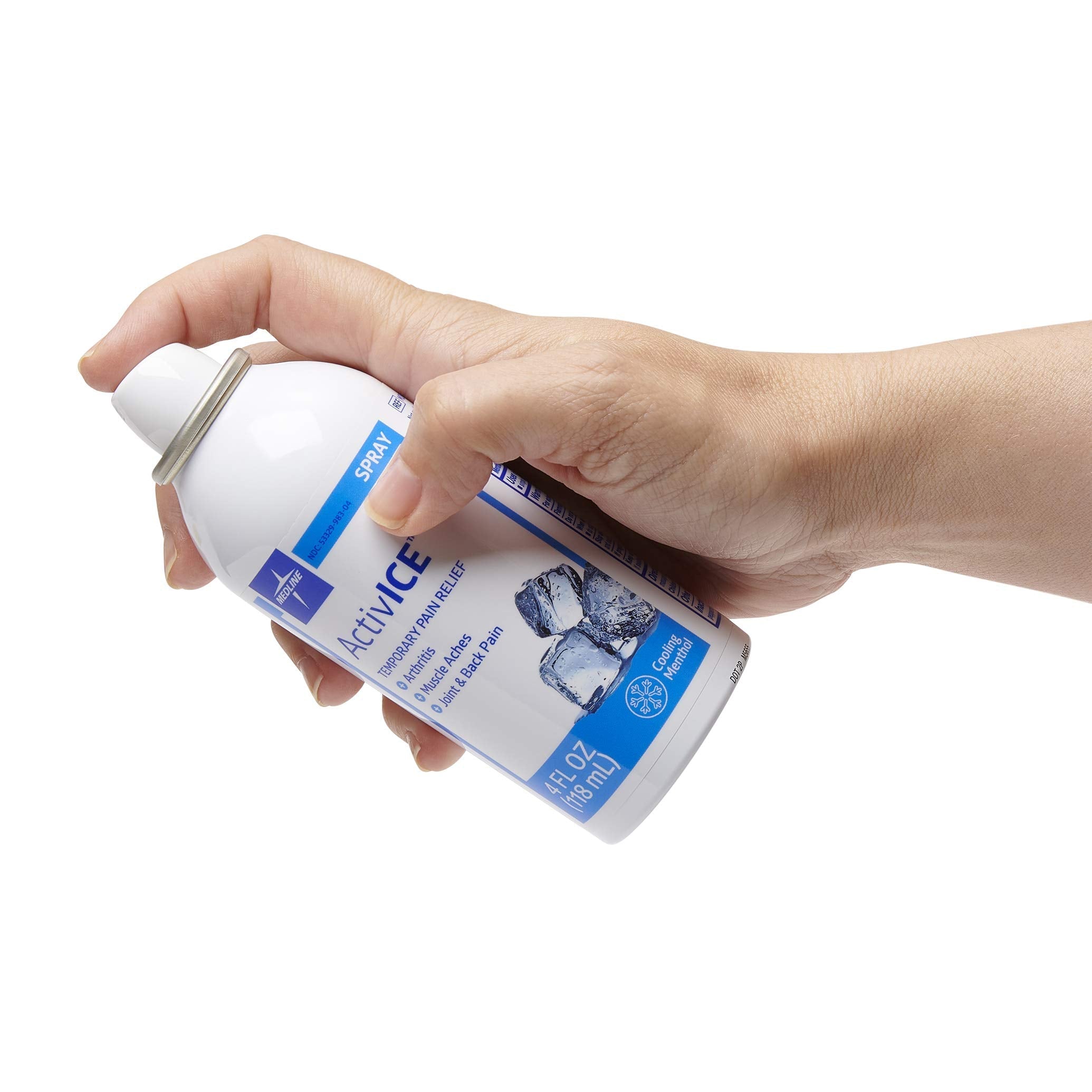 Medline ActivICE Spray Cooling Gel, Topical Pain Relief for Arthritis, Joint, Muscle, Back & Body Aches & Pain, 4 oz Medline buy supplements canada