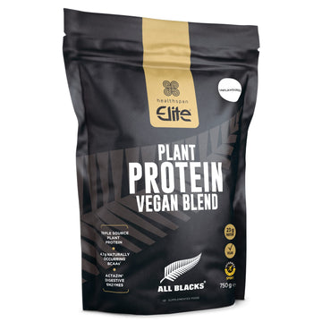 Healthspan Elite Plant Protein Vegan Blend (750g) | All Blacks Partner | 23g Protein Per Serving Healthspan Elite buy supplements canada