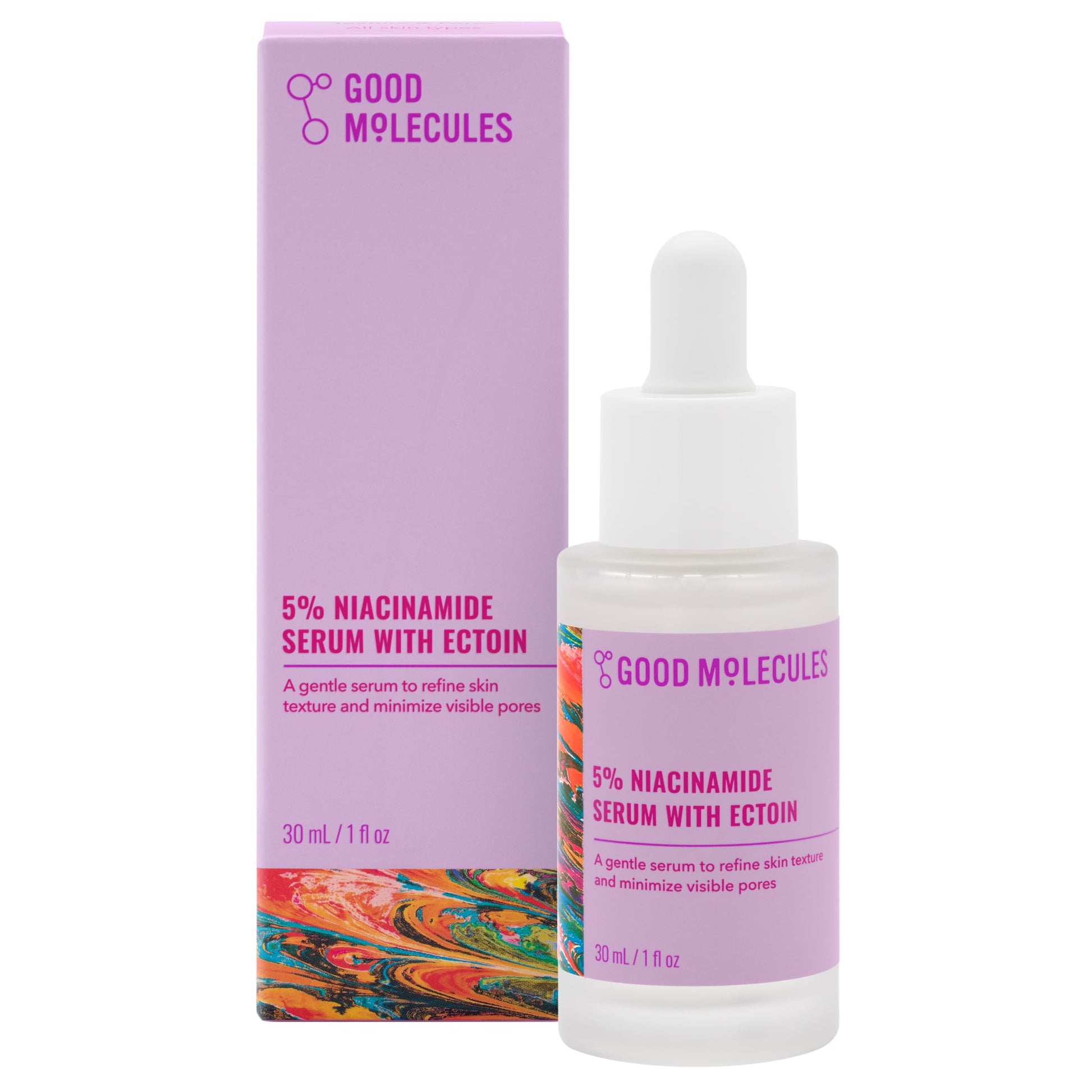 Good Molecules 5% Niacinamide Serum with Ectoin - Ultra Hydrating Serum to Target Enlarged Pores and Blemishes Good Molecules buy supplements canada