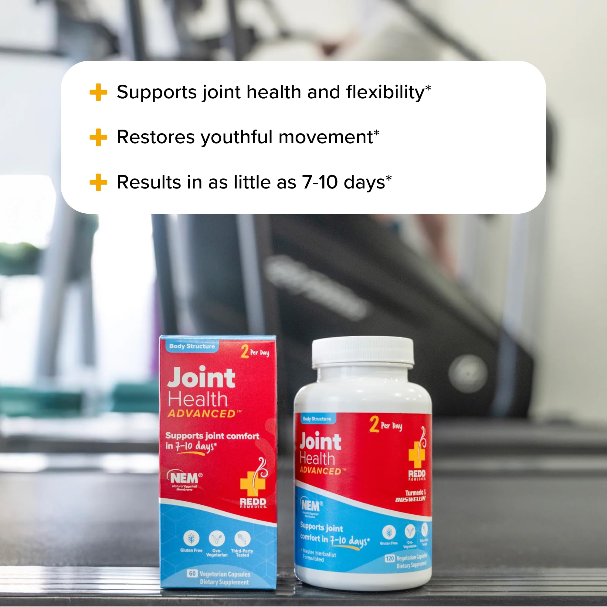 Redd Remedies, Joint Health Advanced, Helps Strengthen Connective Tissue and Cartilage, Fast-Acting Comfort with Boswellia Serrata and Turmeric, 60 Vegetarian Capsules Redd Remedies buy supplements canada