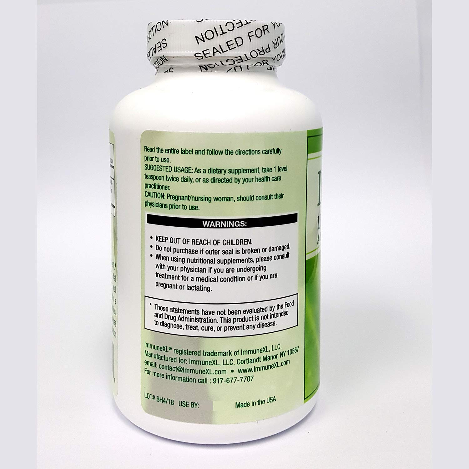 ImmuneXL Ultra Plus Powder (with Aulterra), 200 Grams ImmuneXL buy supplements canada
