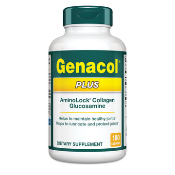 Genacol Plus – Glucosamine and Collagen Joint Supplement, Lubricates, Protects and Maintains Heathy Joints, Relieves Joint Discomfort Plus, 180 Capsules (60-Day Supply) Genacol buy supplements canada