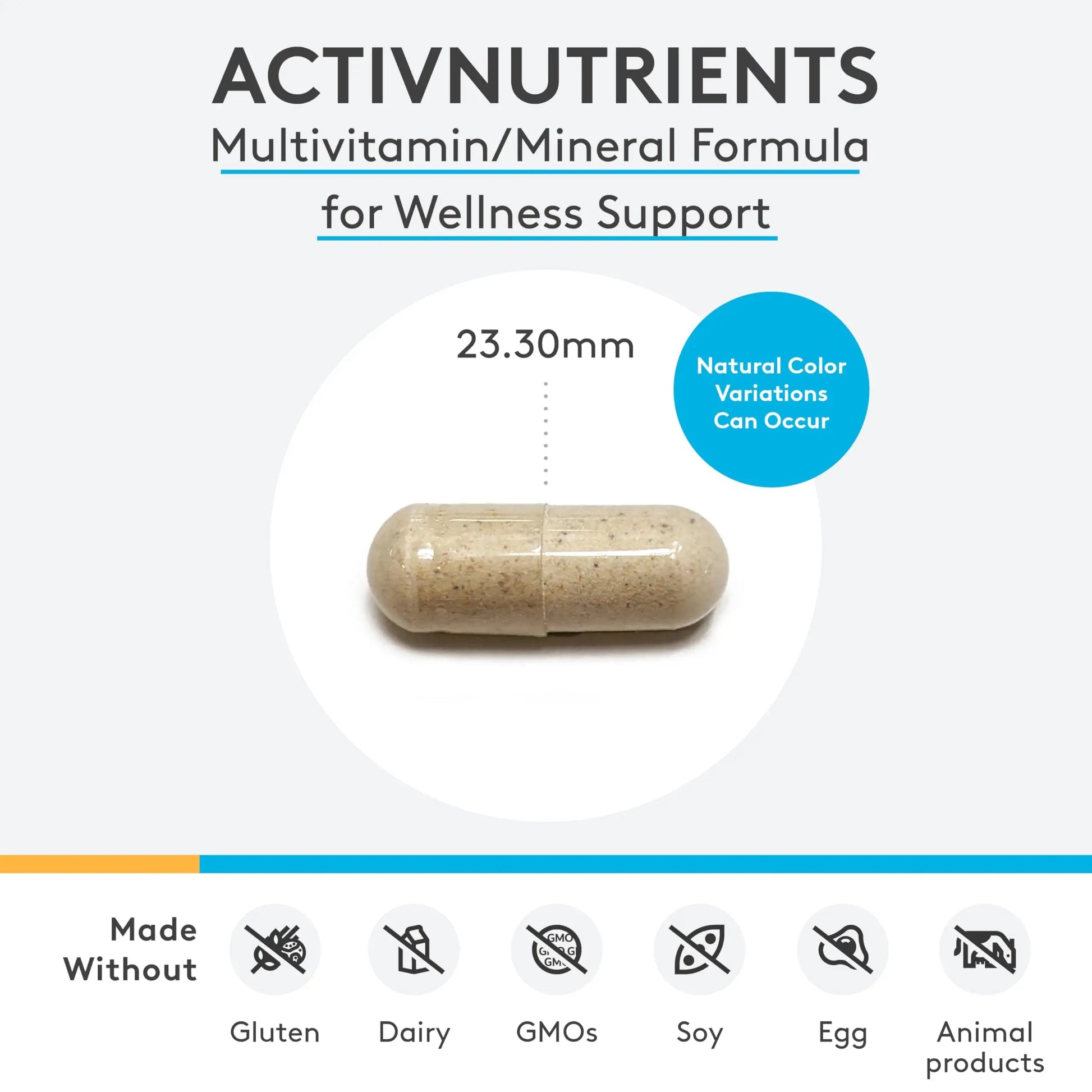 XYMOGEN ActivNutrients with Iron and Copper - Multivitamin Multimineral for Wellness, Immune, Energy and Mood Support XYMOGEN buy supplements canada