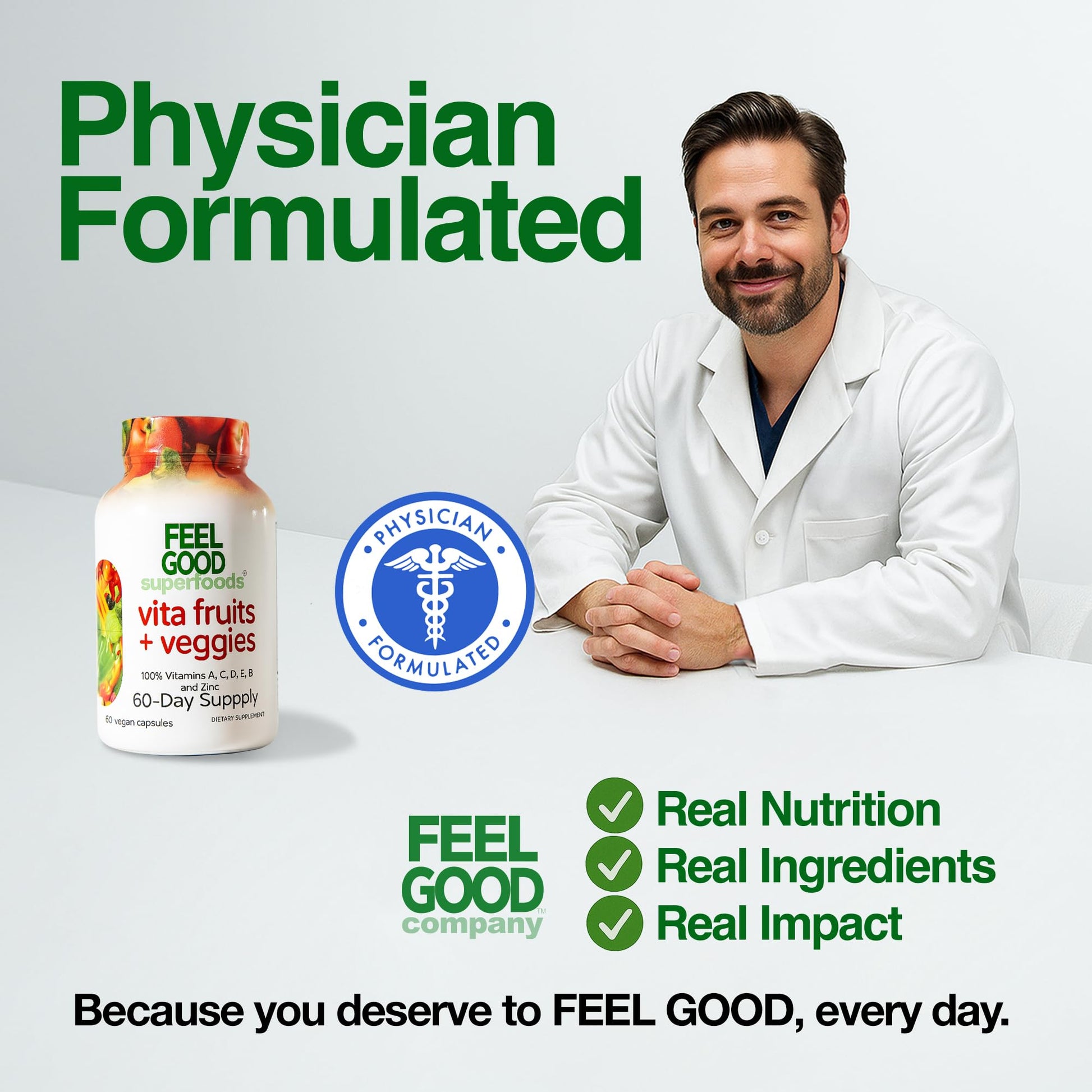 FeelGood Superfoods 1000mg Immune Support Capsules Made with 25 Organic Fruits and Vegetables, Strong Immunity Boosters with Vitamins A, C, D3, and Zinc, 60 Count FeelGood Superfoods buy supplements canada