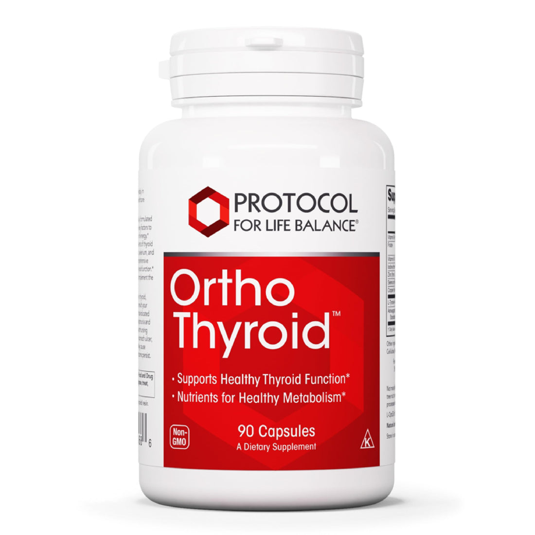 PROTOCOL FOR LIFE BALANCE Ortho Thyroid - Supports Healthy Thyroid Function* - with Ashwagandha, Zinc & Selenium - Non-GMO & Kosher - 90 Veg Capsules PROTOCOL FOR LIFE BALANCE buy supplements canada