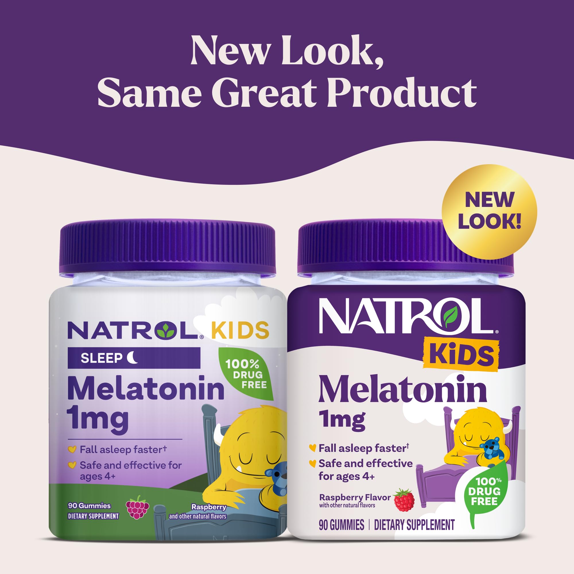 Natrol Kids Melatonin 1mg, for Restful Sleep, 90 Raspberry-Flavored Gummies Natrol buy supplements canada