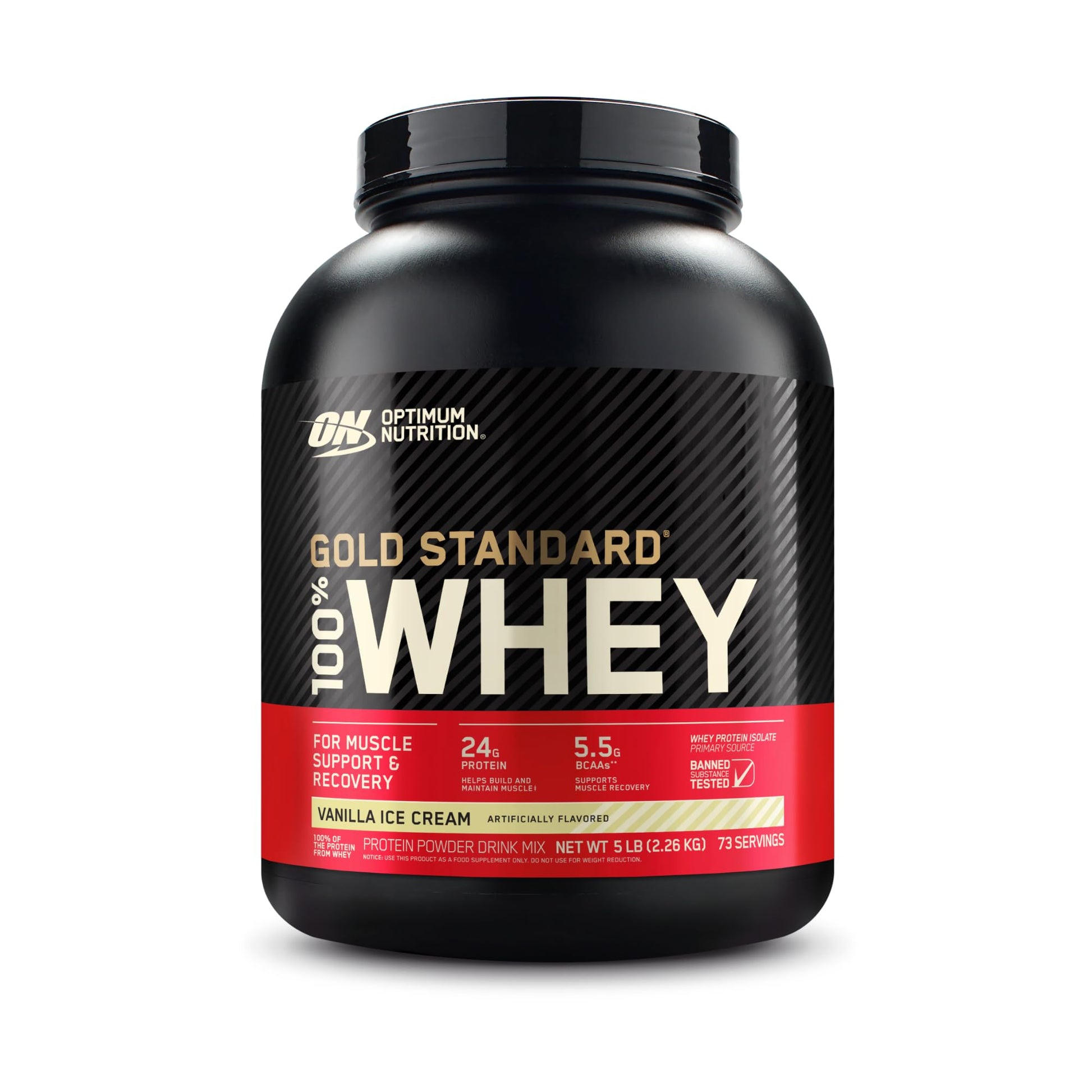 Optimum Nutrition Gold Standard 100% Whey Protein Powder, Vanilla Ice Cream & Microniz Optimum Nutrition buy supplements canada