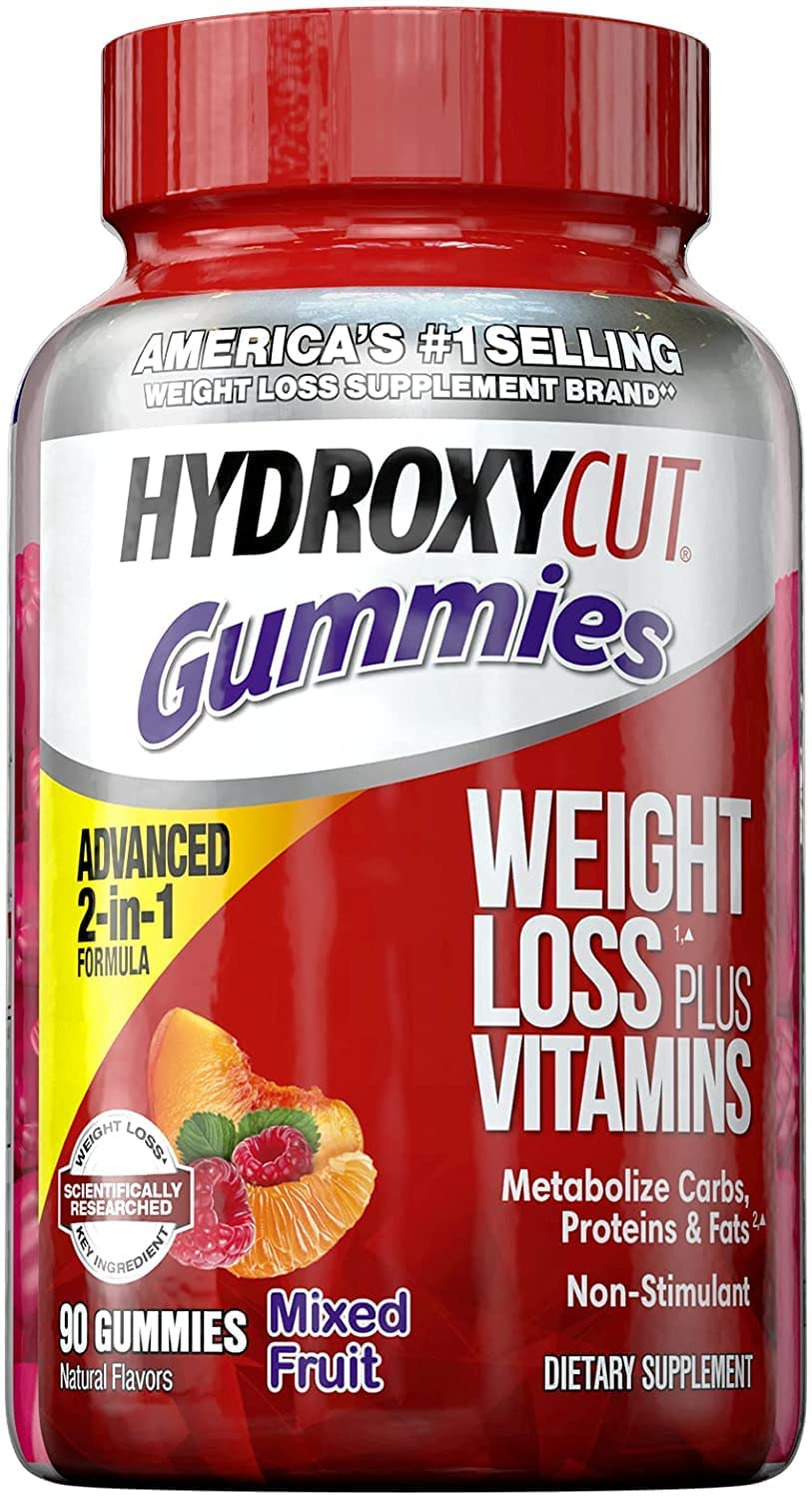 Hydroxycut Caffeine-Free Gummy for Women & Men | 15 Essential Vitamins & Minerals Hydroxycut buy supplements canada