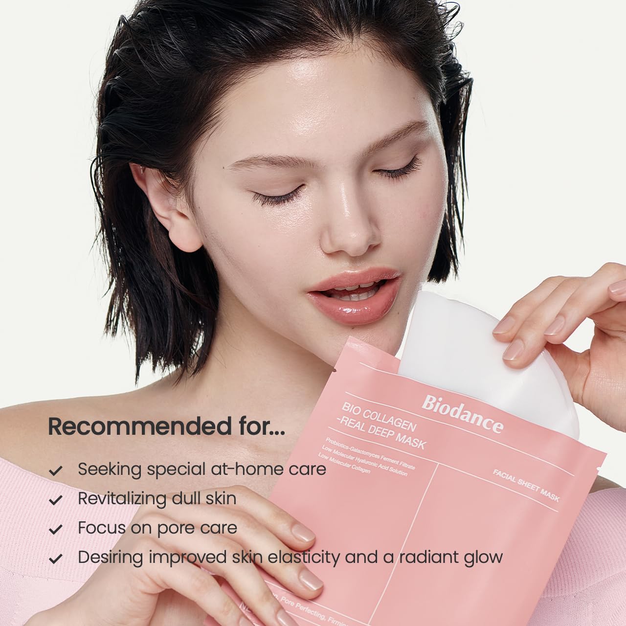 BIODANCE Bio-Collagen Real Deep Mask, Hydrating Overnight Hydrogel Face Mask BIODANCE buy supplements canada
