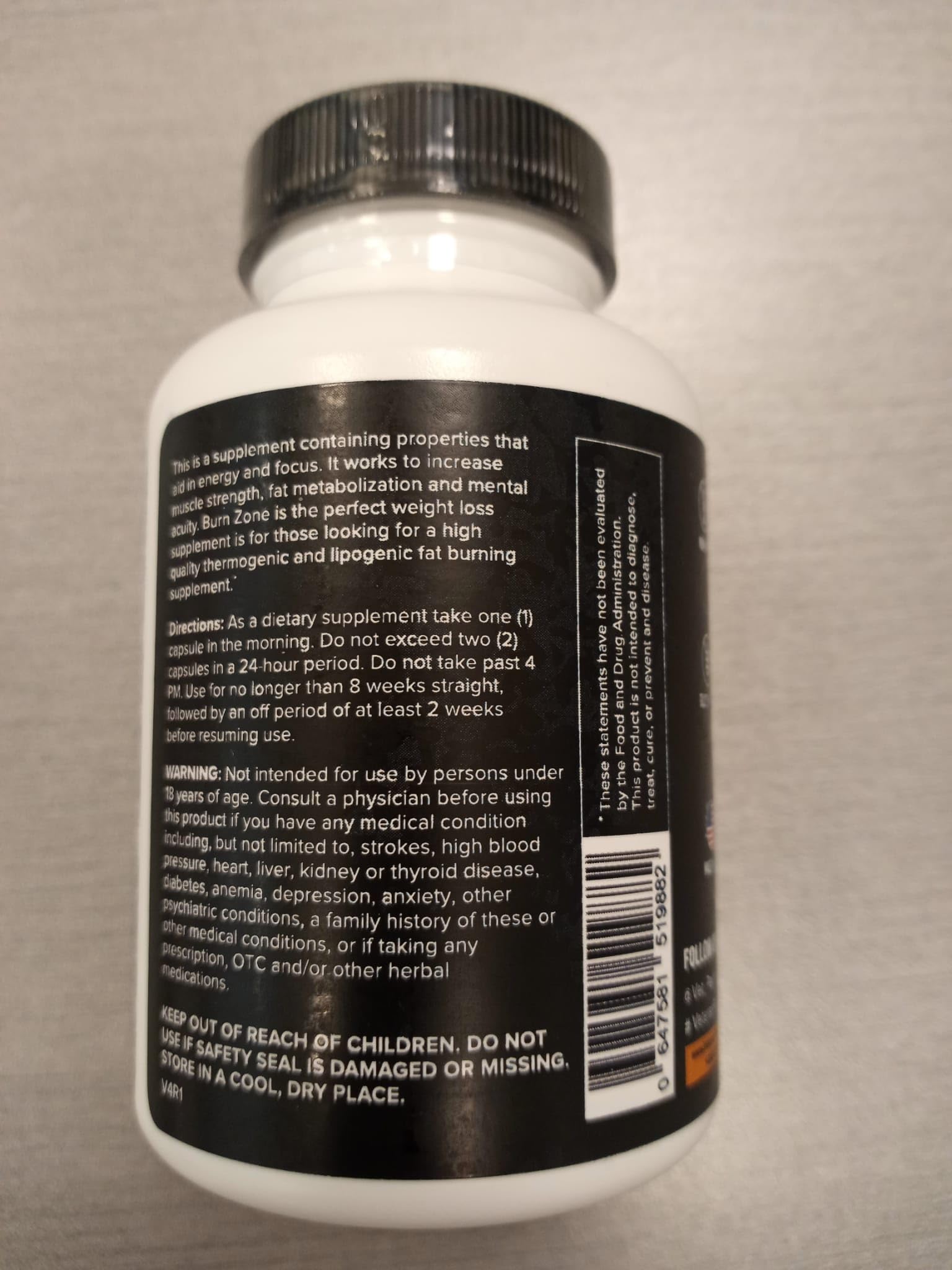 Veteran Performance Burn Zone Thermogenic Fat Burner 2 Pack – Metabolism Booster Veteran Performance buy supplements canada