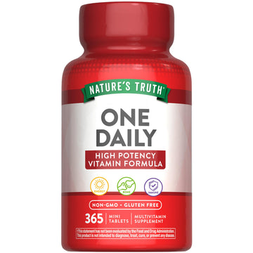 Nature's Truth One Daily Multivitamin for Men and Women | 365 Mini Tablets | Non-GMO & Gluten Free Supplement Nature's Truth buy supplements canada