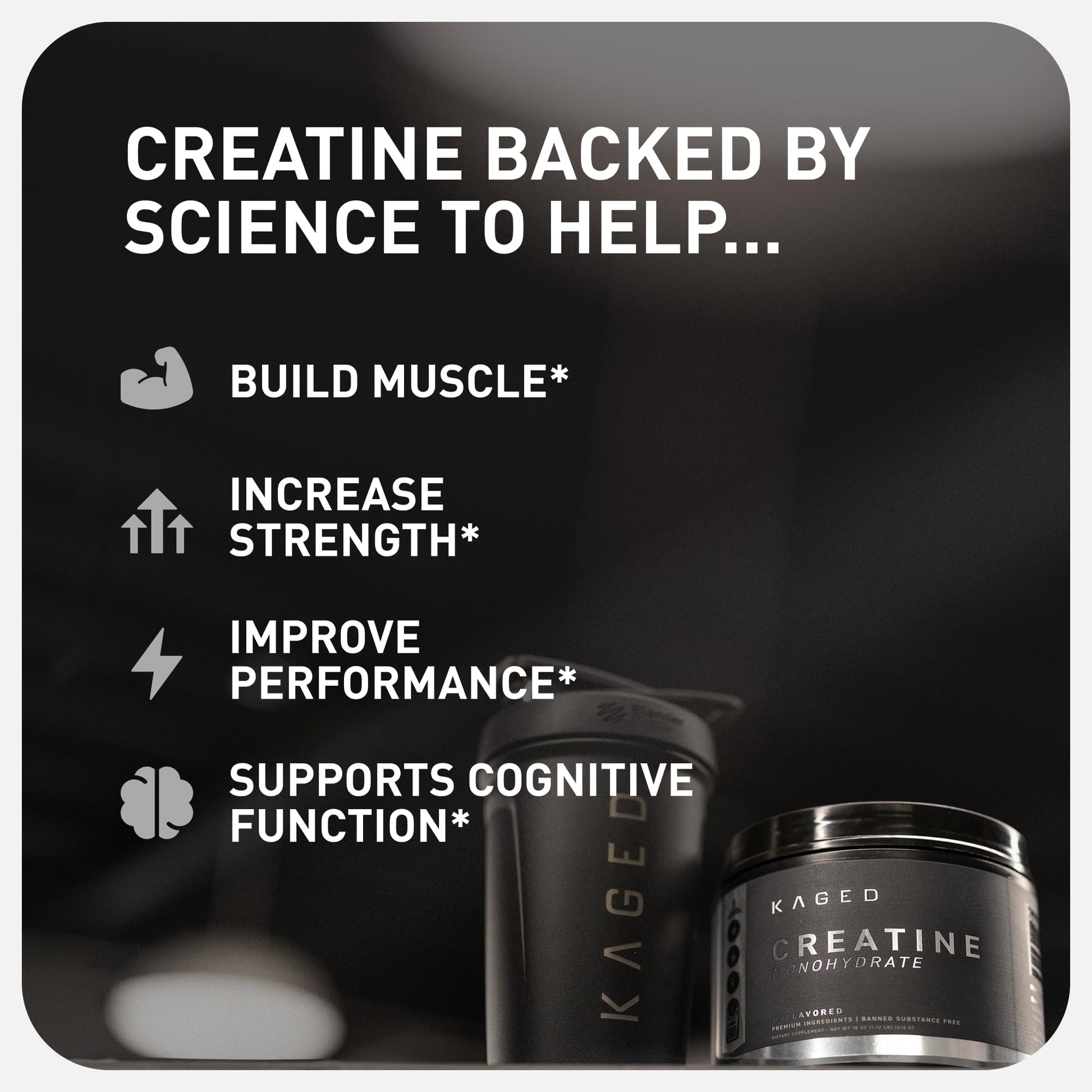 Kaged Creatine Monohydrate Micronized Powder | Unflavored | Muscle Building & Recovery | 5000 mg Per Serving | Vegan, Gluten Free, Easily Digestible Kaged buy supplements canada