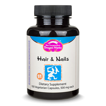 Dragon Herbs Hair and Nails | All Natural Supplement to Support Hair, Nails, Healthy Aging, and Circulation | All Natural Ingredients, Non-GMO (100 Capsules, 500 mg Per Capsule) Dragon Herbs buy supplements canada