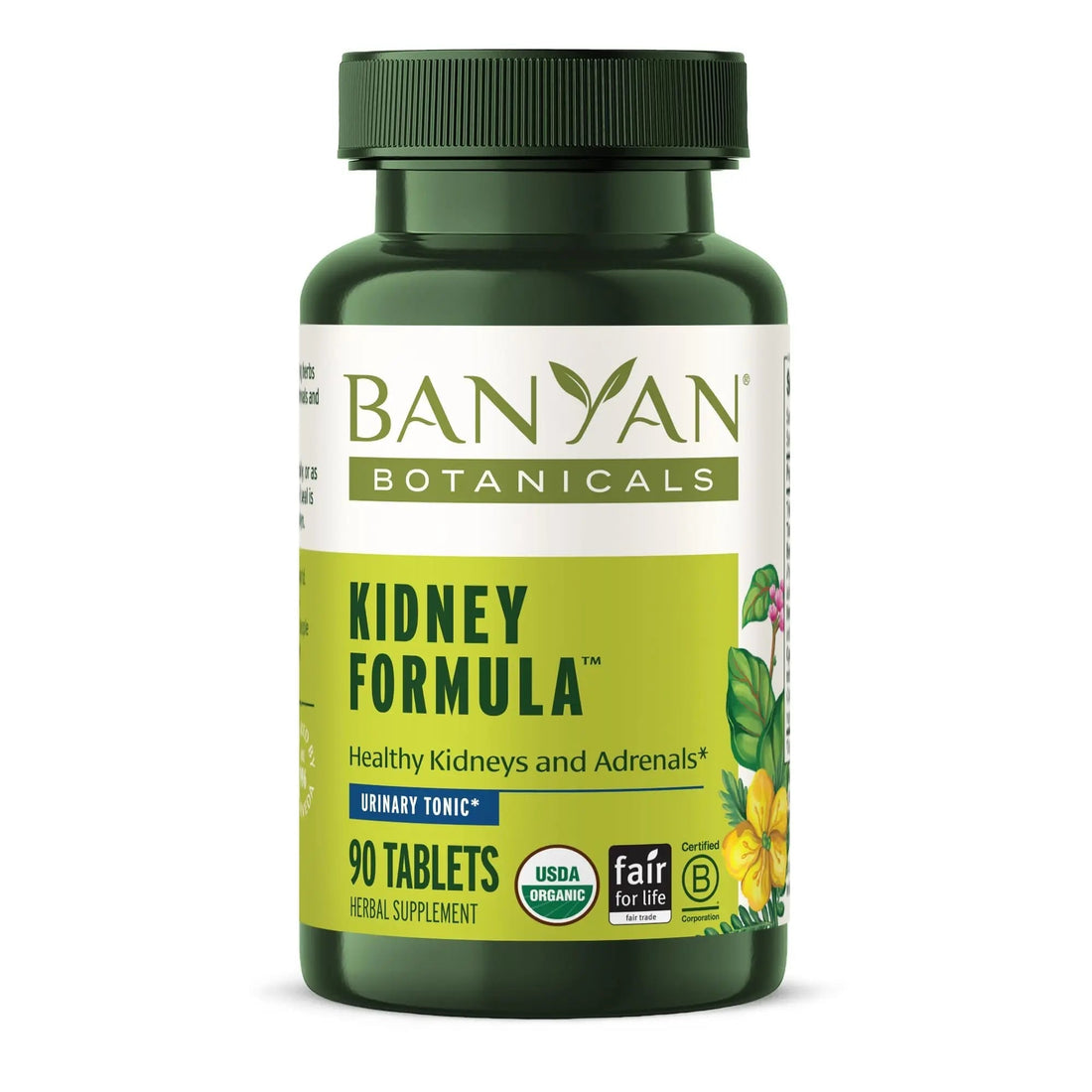 Banyan Botanicals Organic Kidney Formula–Urinary Tract Support & Detox Supplement–Gokshura & Punarnava for Fluid Balance & Systemic Cleansing–Cooling Genitourinary Tonic-90 Tablets-USDA Organic Banyan Botanicals buy supplements canada