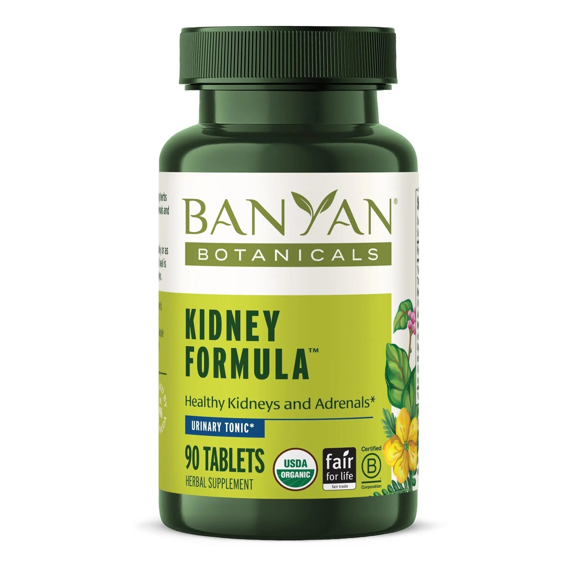 Banyan Botanicals Organic Kidney Formula–Urinary Tract Support & Detox Supplement–Gokshura & Punarnava for Fluid Balance & Systemic Cleansing–Cooling Genitourinary Tonic-90 Tablets-USDA Organic Banyan Botanicals buy supplements canada