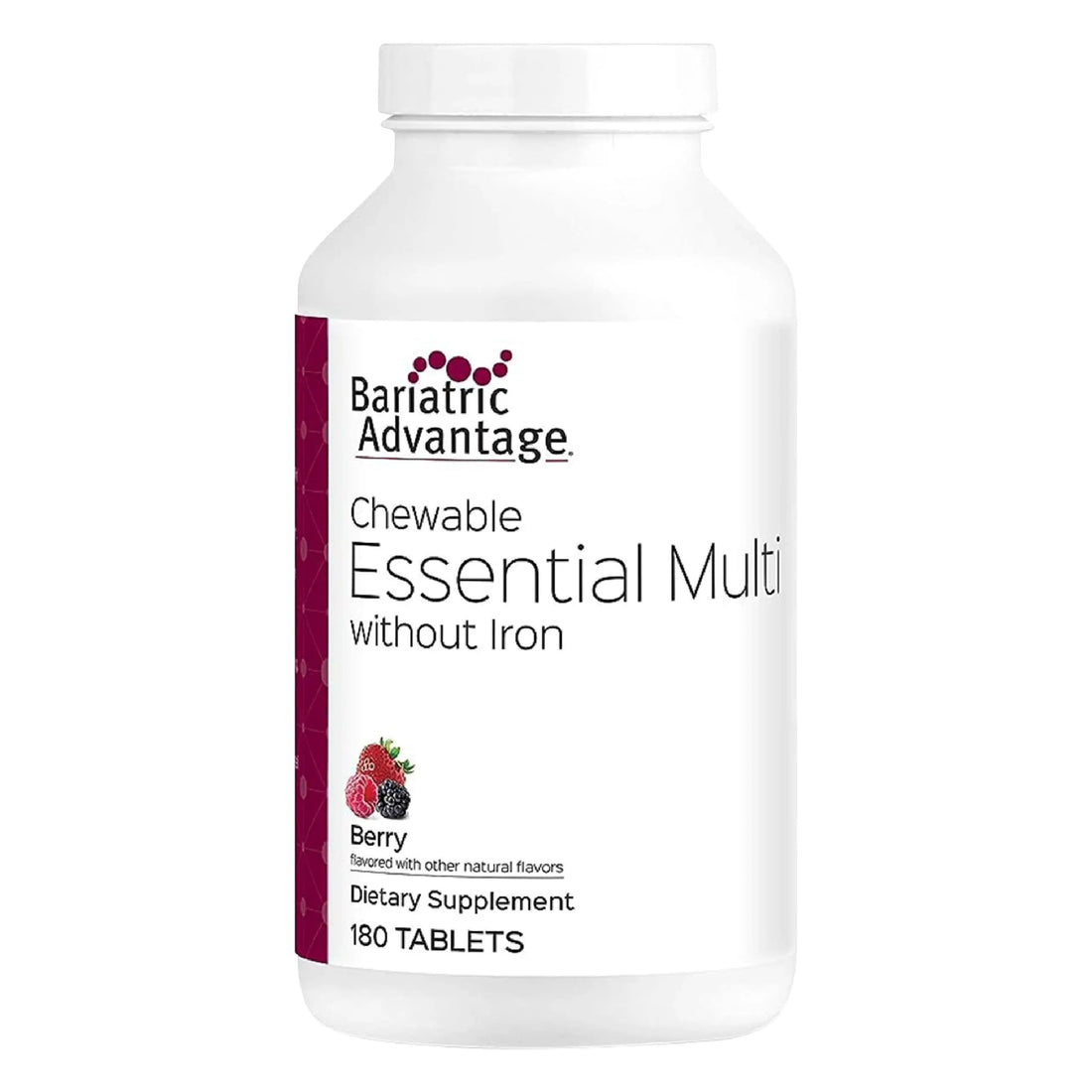 Bariatric Advantage Chewable Essential Multivitamin Without Iron - 200 DV of Key Nutrients - Trace Mineral Support Bariatric Advantage buy supplements canada
