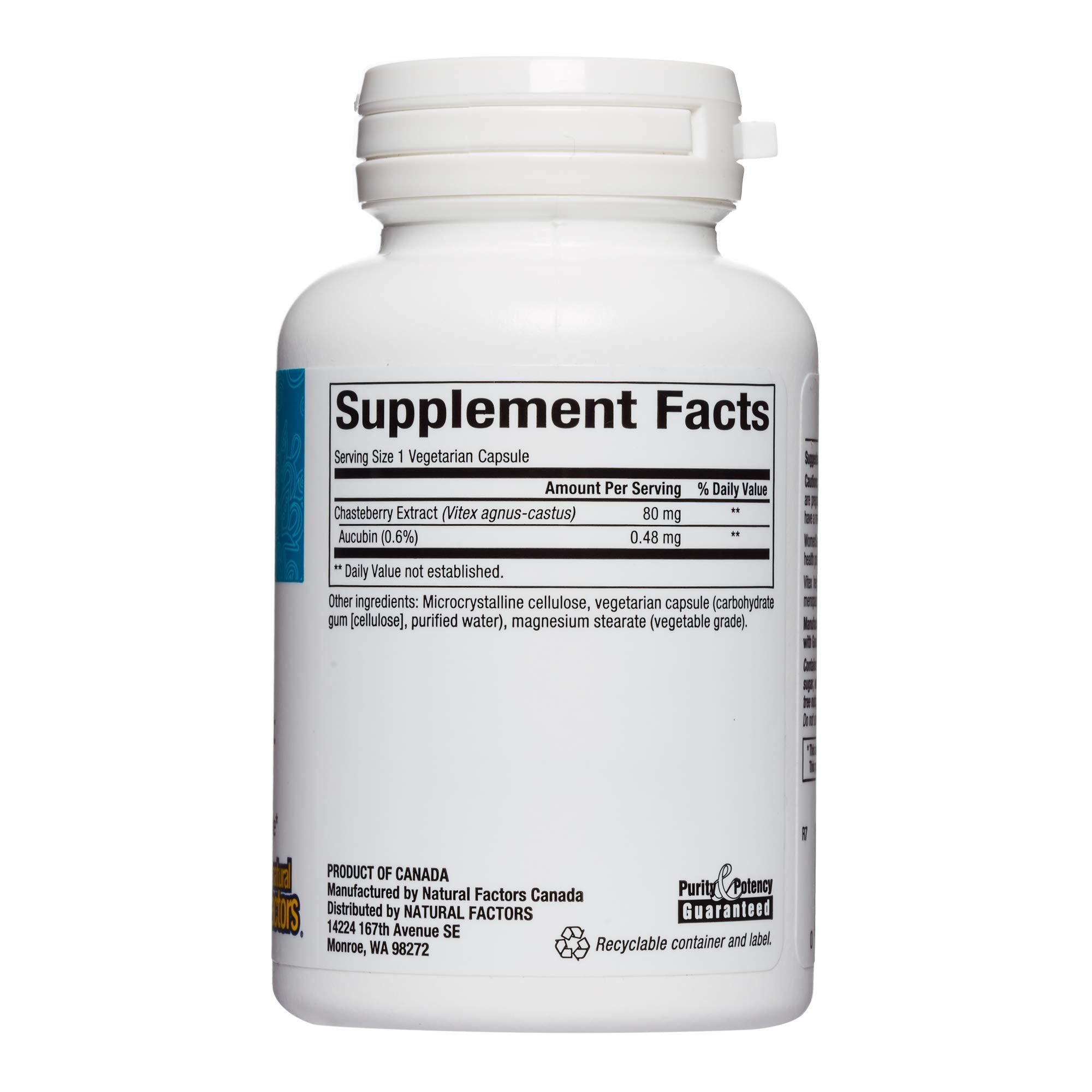 WomenSense by Natural Factors, Vitex Chasteberry Extract, Helps Sooth Symptoms of PMS and Menopause Natural Factors buy supplements canada