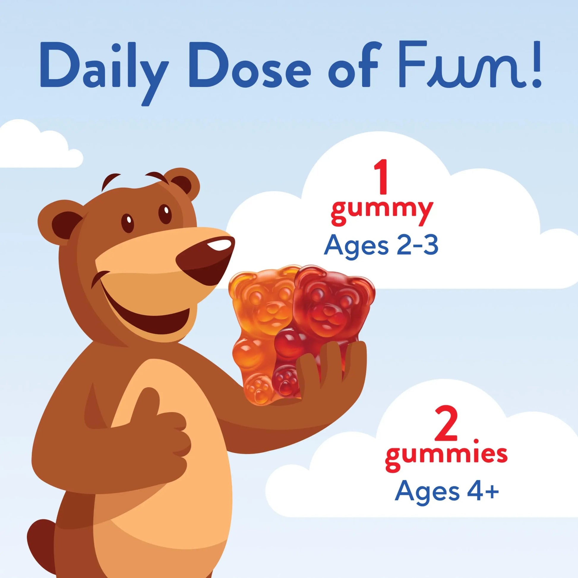 L’il Critters Gummy Vites Daily Gummy Multivitamin for Kids, Vitamin C, D3 for Immune Support Cherry, Strawberry, Orange Lil Critters buy supplements canada