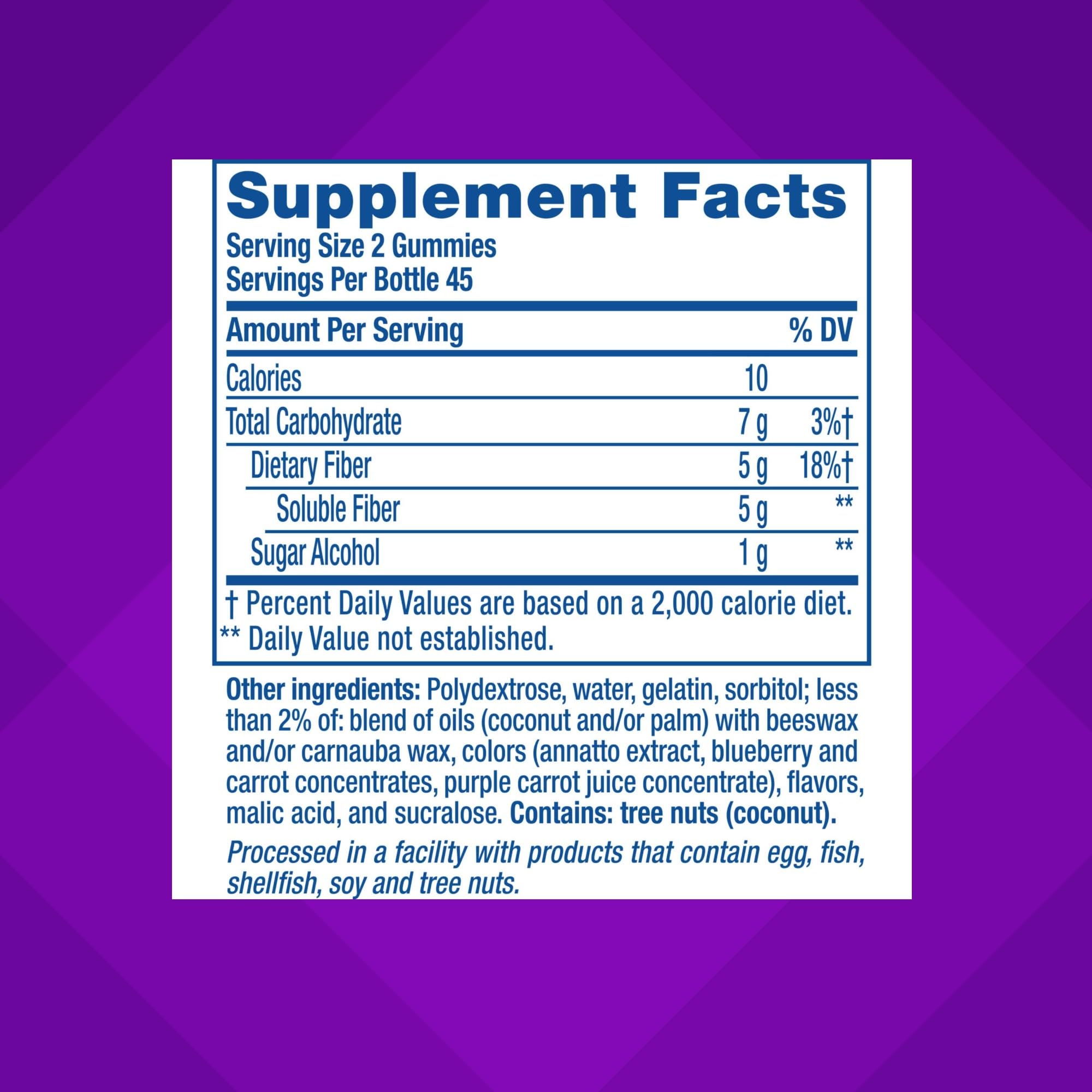 Vitafusion Fiber Well Gummy Vitamins, 90 Count (Packaging May Vary) Vitafusion buy supplements canada