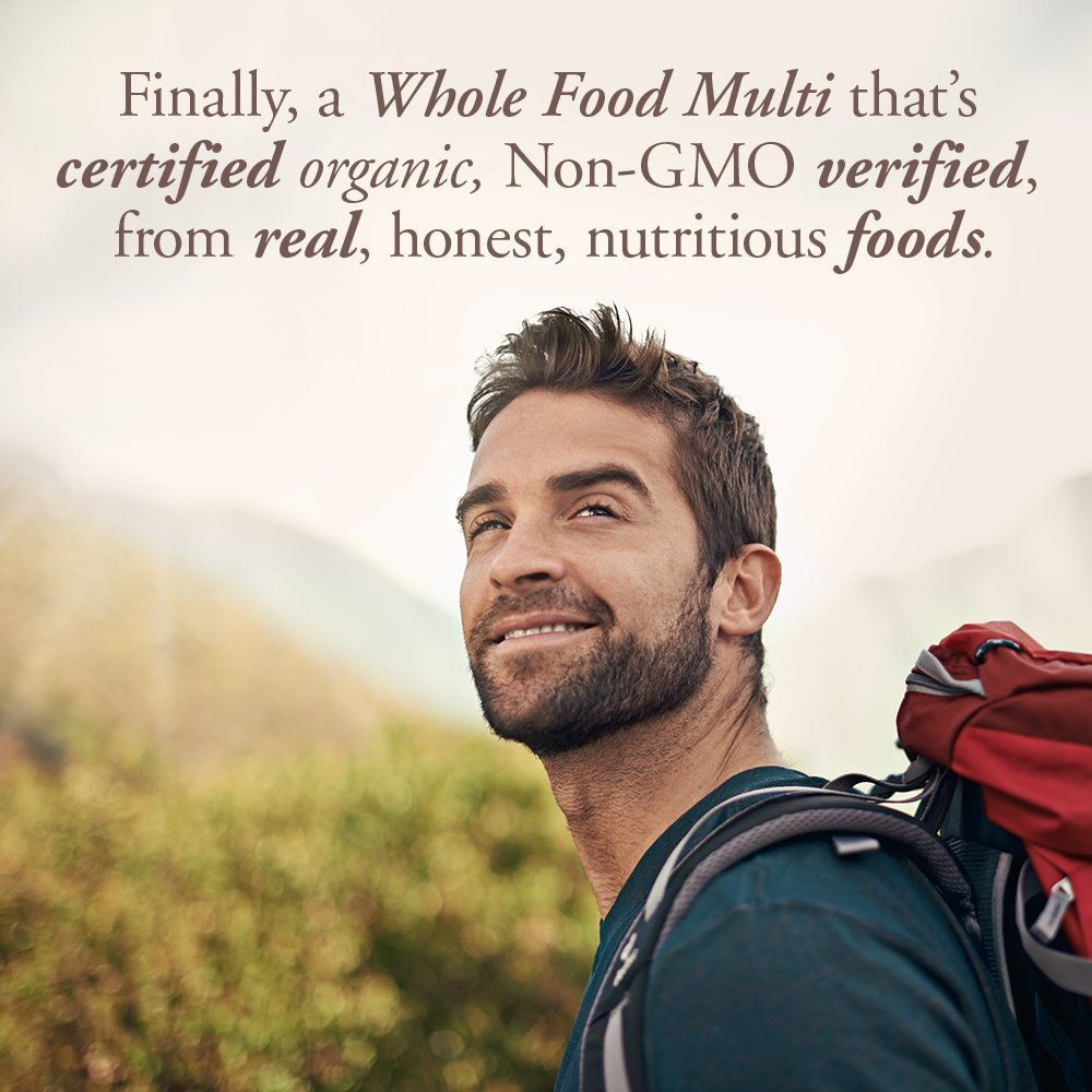 Garden of Life Organics Whole Food Multivitamin for Men, 60 Tablets, Vegan Mens Vitamins and Minerals for Health and Well-Being Garden of Life buy supplements canada