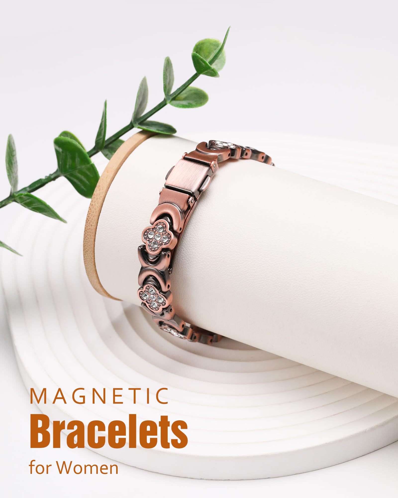 Jecanori Women's Pure Copper Bracelet, Ultra Strength Magnetic Copper Bracelets for Women Jecanori buy supplements canada