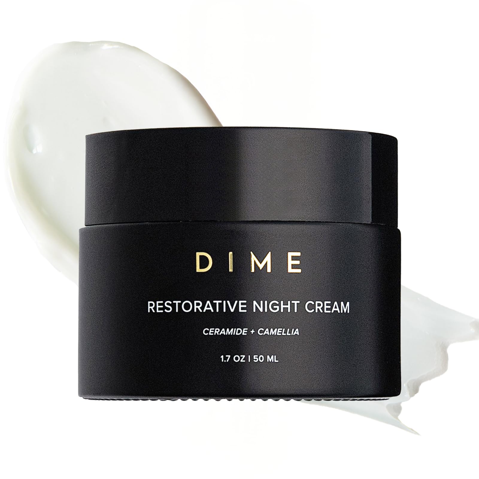 DIME Beauty Restorative Night Cream, Facial Moisturizer with Ceramides and Sea Buckthorn, 1.7 oz / 50 ml in Pump DIME buy supplements canada