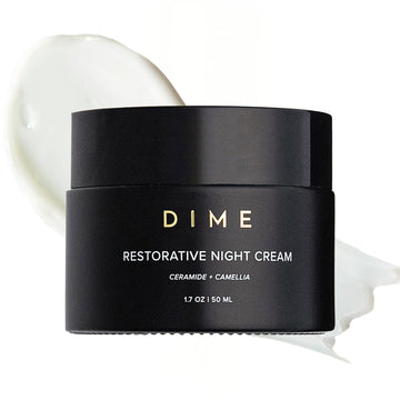 DIME Beauty Restorative Night Cream, Facial Moisturizer with Ceramides and Sea Buckthorn, 1.7 oz / 50 ml in Pump DIME buy supplements canada