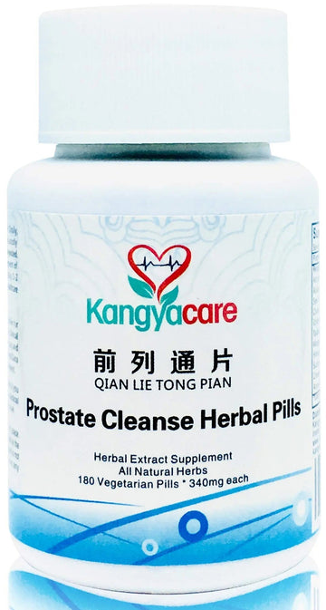 Kangyacare Prostate Cleanse Herbal Pill -Qian Lie Tong Pian 前列通片 - Reduce Prostate Discomfort - Help Frequent Urination -Improve Men’s Urinary Tract Health - 180 Ct (1) Kangyacare buy supplements canada
