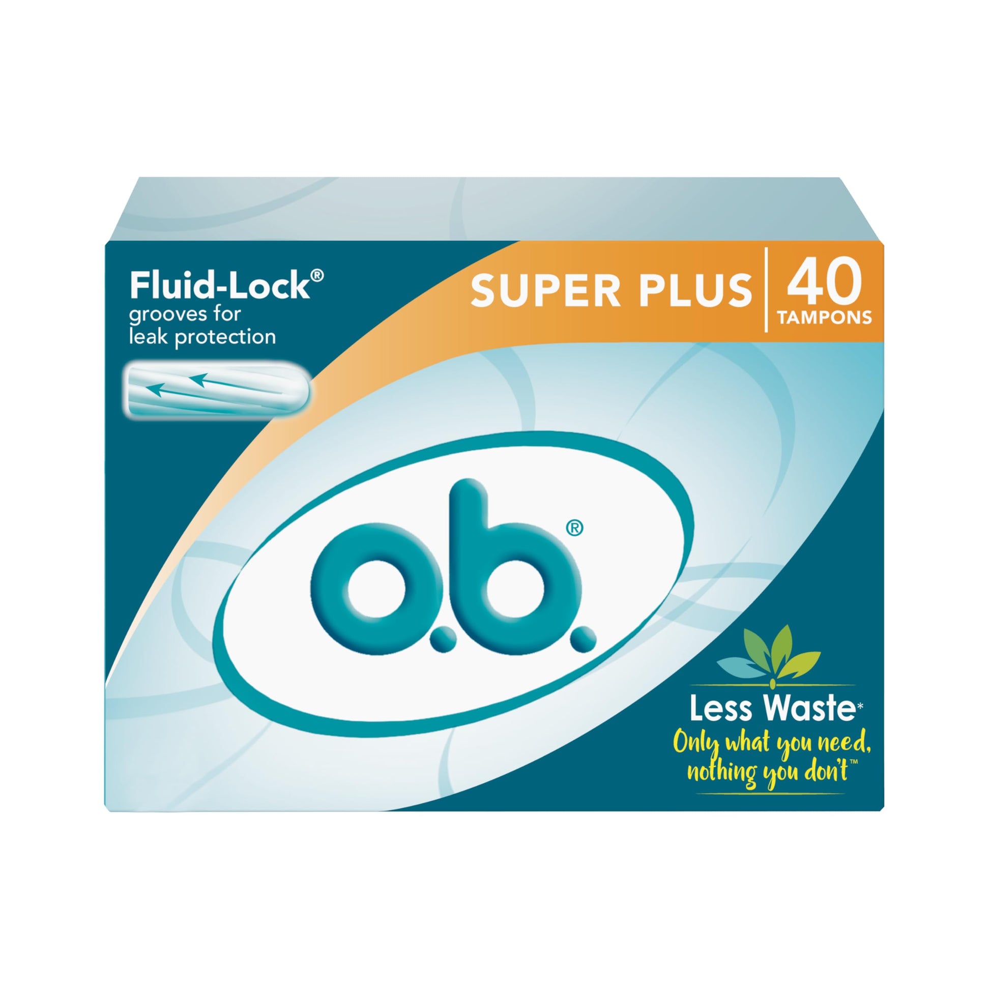 o.b. Tampons | Non-Applicator Tampon, Unscented | Super Plus Tampons, 40ct o.b. buy supplements canada