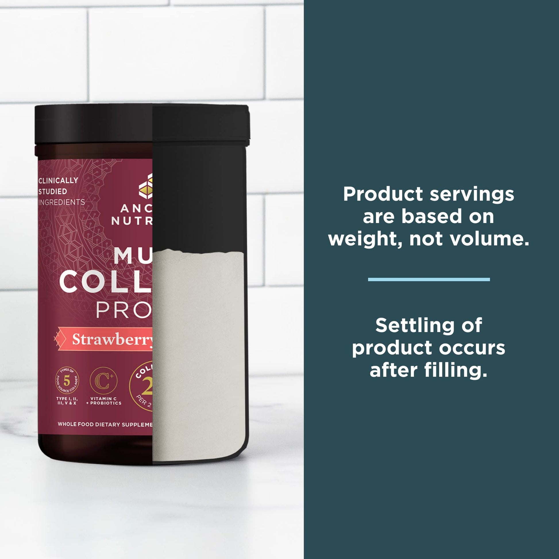 Ancient Nutrition Collagen Powder Protein, Multi Collagen Protein Powder, Strawberry Lemo Ancient Nutrition buy supplements canada