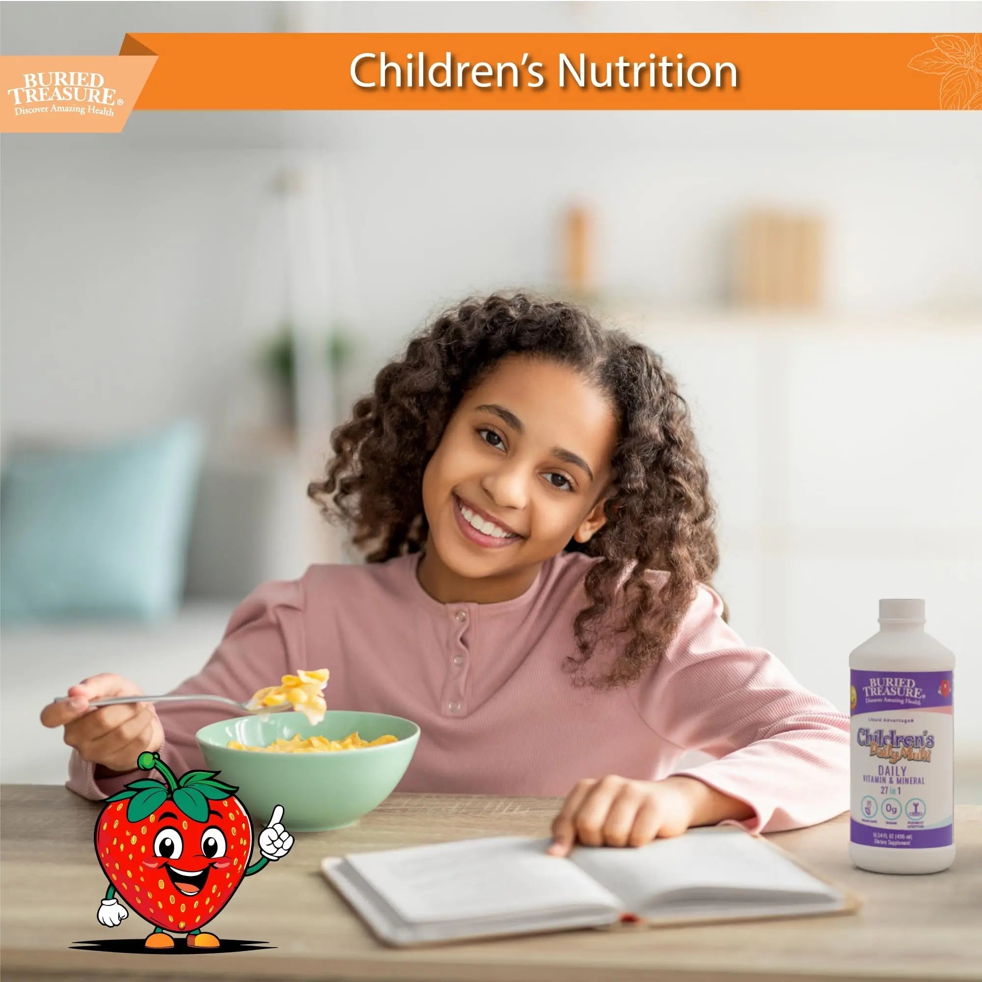 Buried Treasure Children's Daily Multi Liquid Multivitamin & Minerals Nutritional Dietary Vegan Supplement for Kids No Artificial Ingredients Buried Treasure buy supplements canada